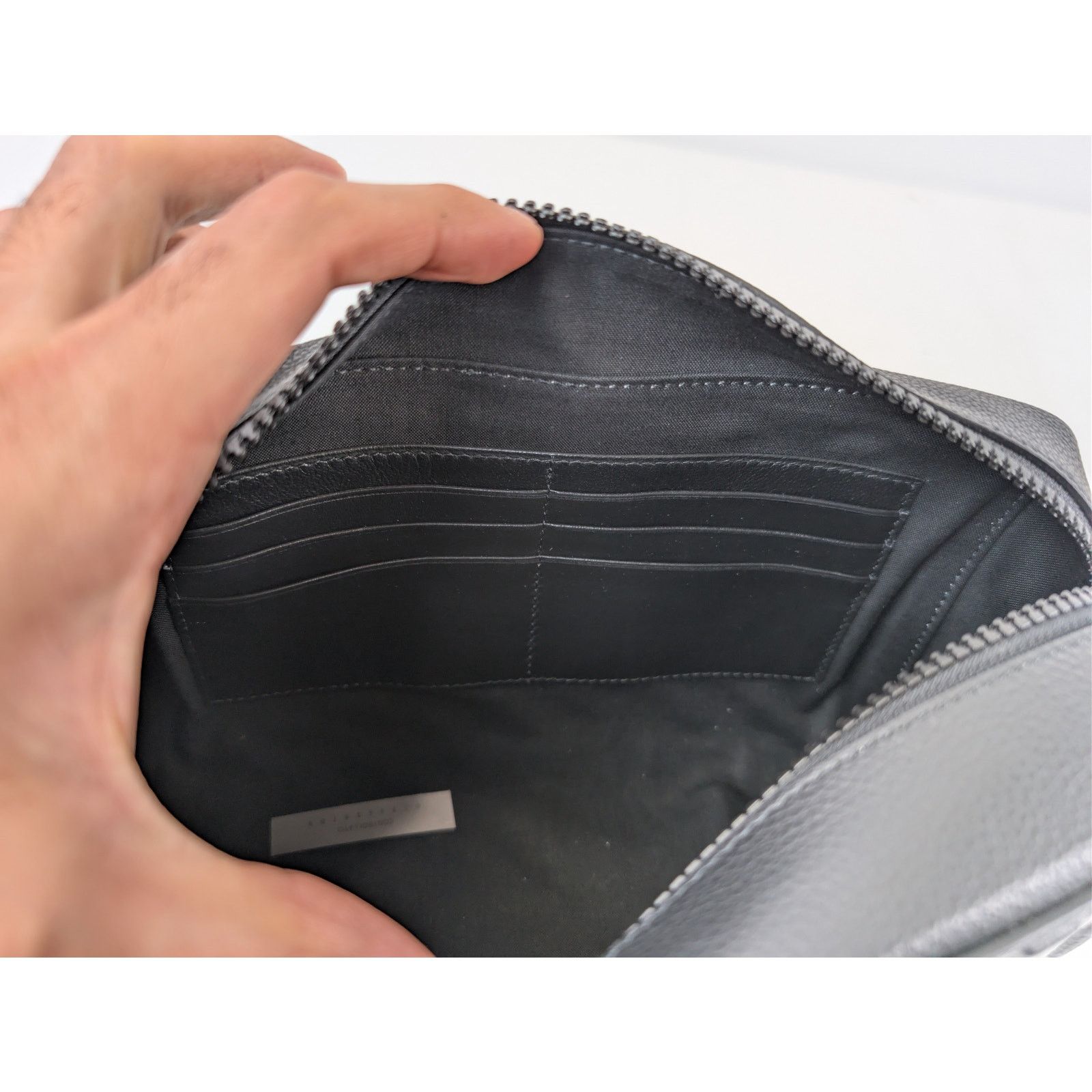 Balenciaga o1rshd1 Size: OS/ Chevron Car Print Embossed Leather Handbag Size ONE SIZE - 13 Thumbnail