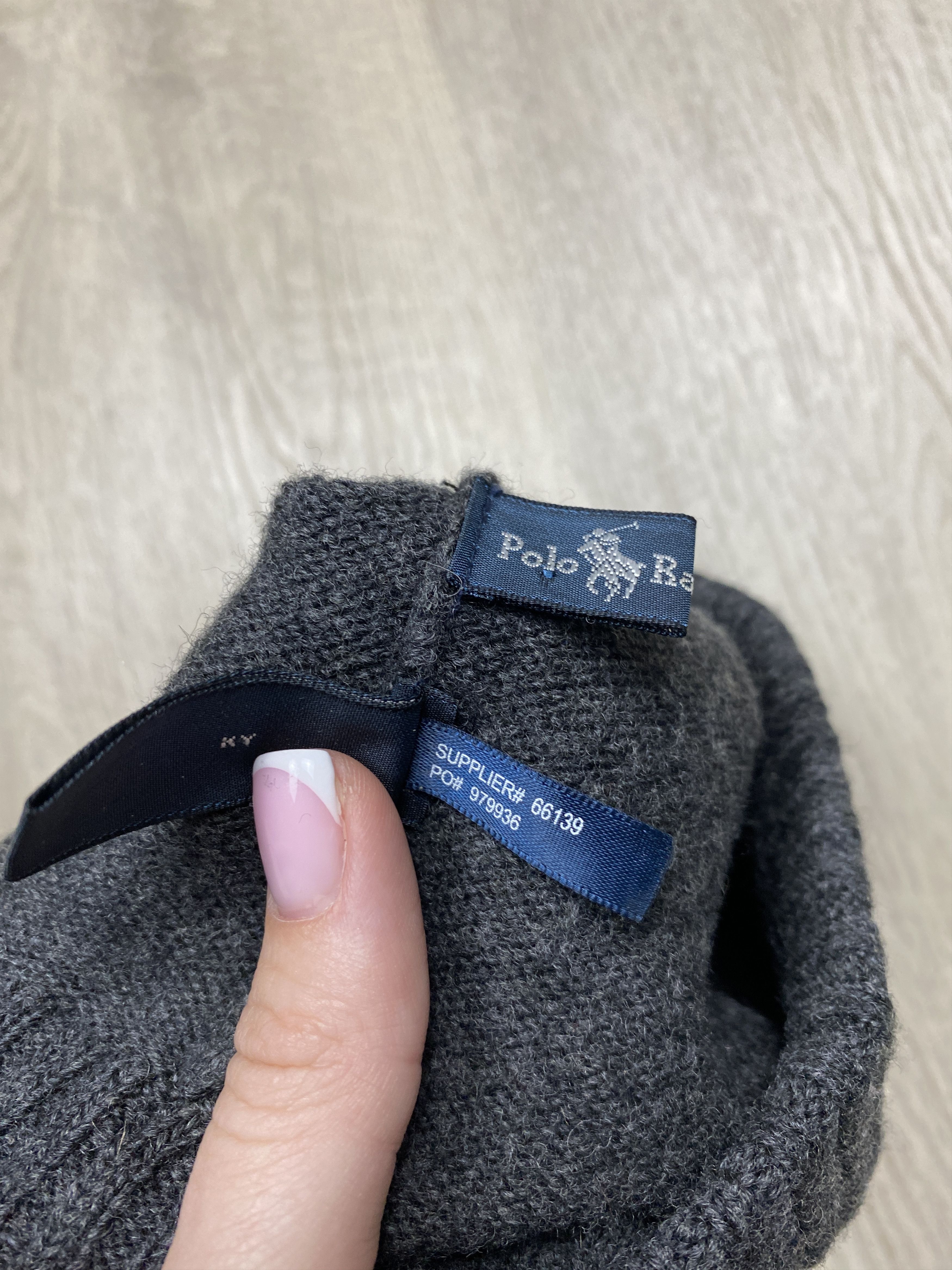 Polo Ralph Lauren Polo Ralph Lauren Vintage Mens Wool Knit Beanie Hat Size ONE SIZE - 5 Thumbnail