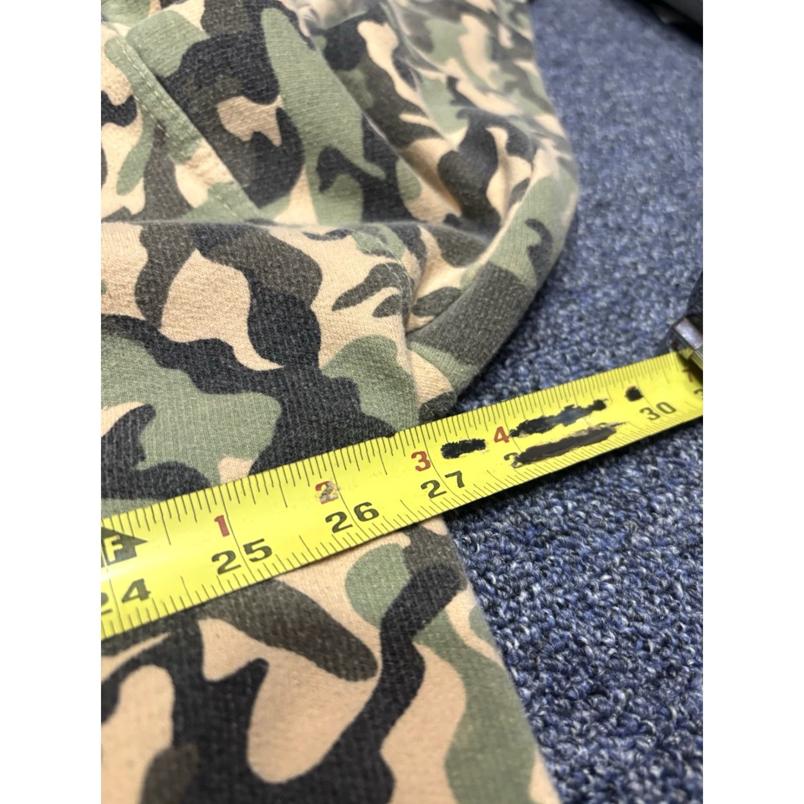 Area Vtg New York Area Code 212 Boxy Hoodie Sweatshirt Camouflage Woodland XXL I4 Size US XL / EU 56 / 4 - 3 Thumbnail