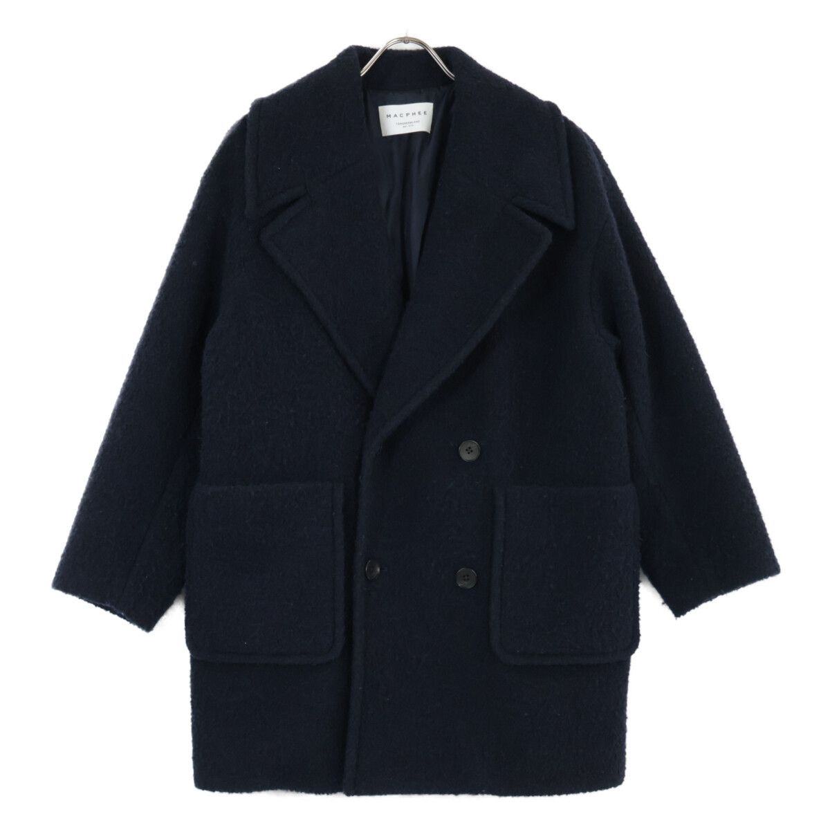 Other Other MACPHEE Boucle Bonding Coat Textile Outerwear 12-08-44-08431 DUTY FREE for USA Size ONE SIZE - 1 Thumbnail