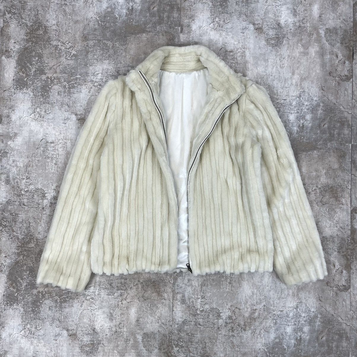 If Six Was Nine × Japanese Brand × Vintage Y2K FAUX FUR JACKET FUZZY FLEECE ZIP Size US M / EU 48-50 / 2 - 4 Thumbnail