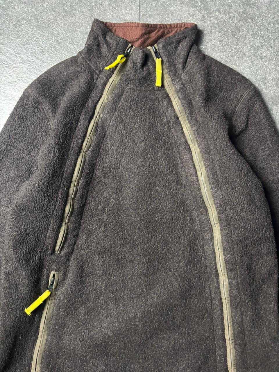 Japanese Brand 2000s RNA Japan dual Zip Asymmetric Jacket Size US M / EU 48-50 / 2 - 2 Thumbnail
