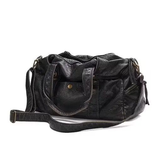 Japanese Brand Leather Tote Bag Large Capacity Size ONE SIZE - 4 Thumbnail