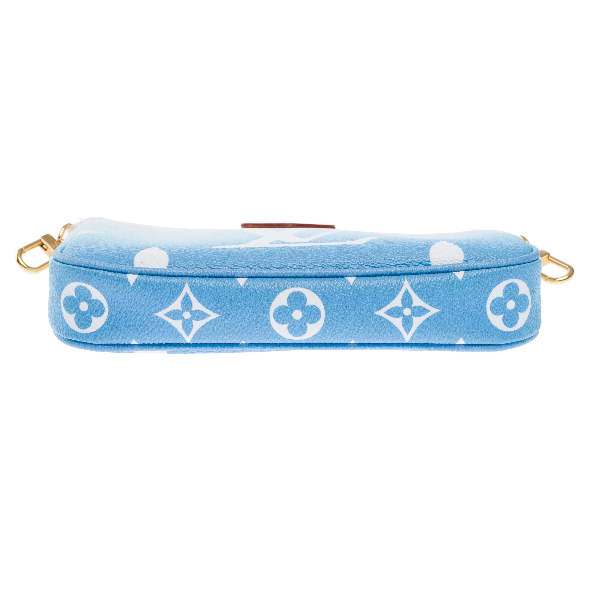 Louis Vuitton LOUIS VUITTON strap bag in Blue Canvas Size ONE SIZE - 20 Thumbnail
