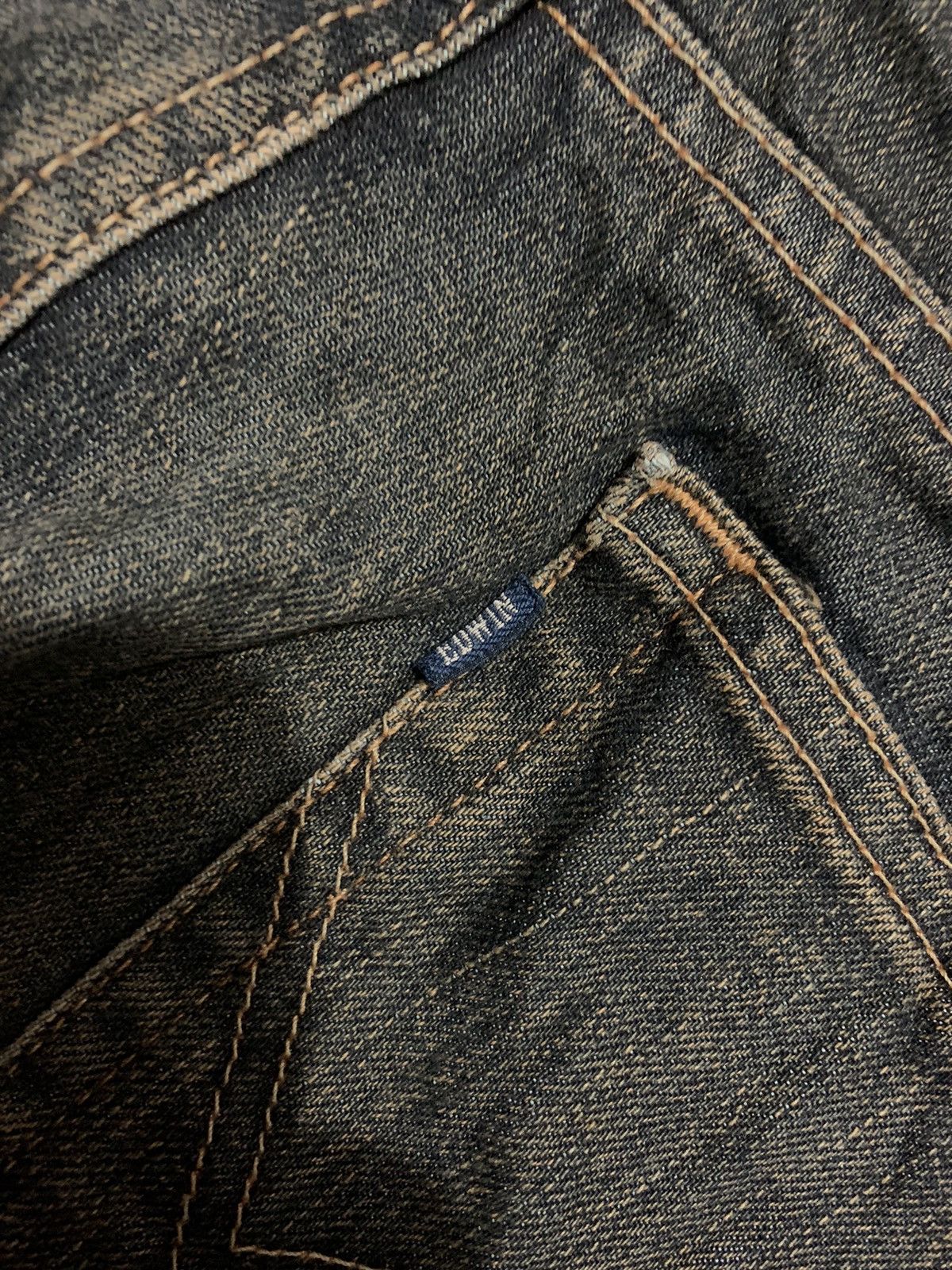 Vintage Y2K EDWIN BOOT CUT DENIM PANTS Size US 27 - 6 Thumbnail