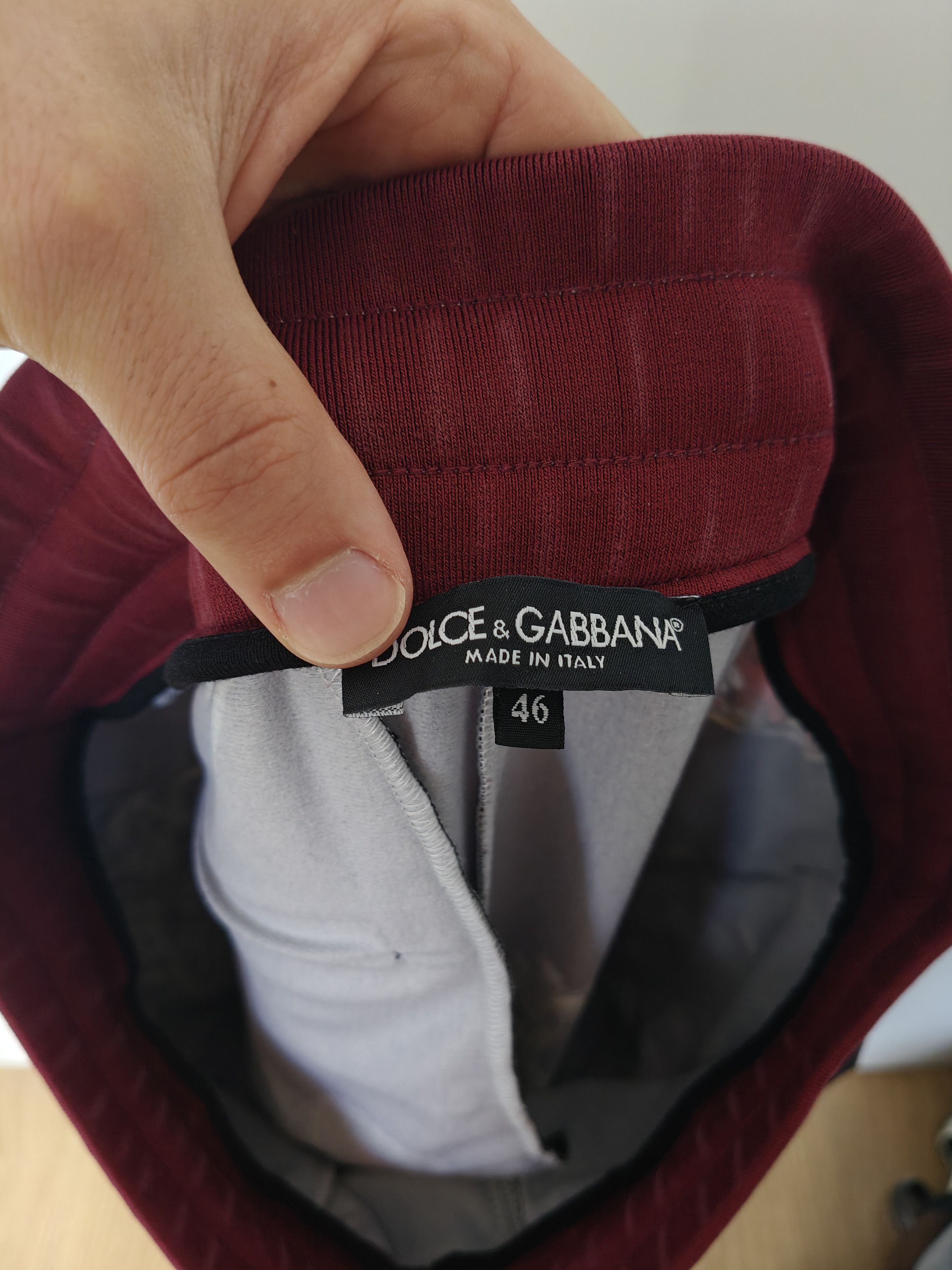 Dolce & Gabbana Dolce & Gabbana Crown Motif Printed Track Pants Size US 30 / EU 46 - 15 Thumbnail