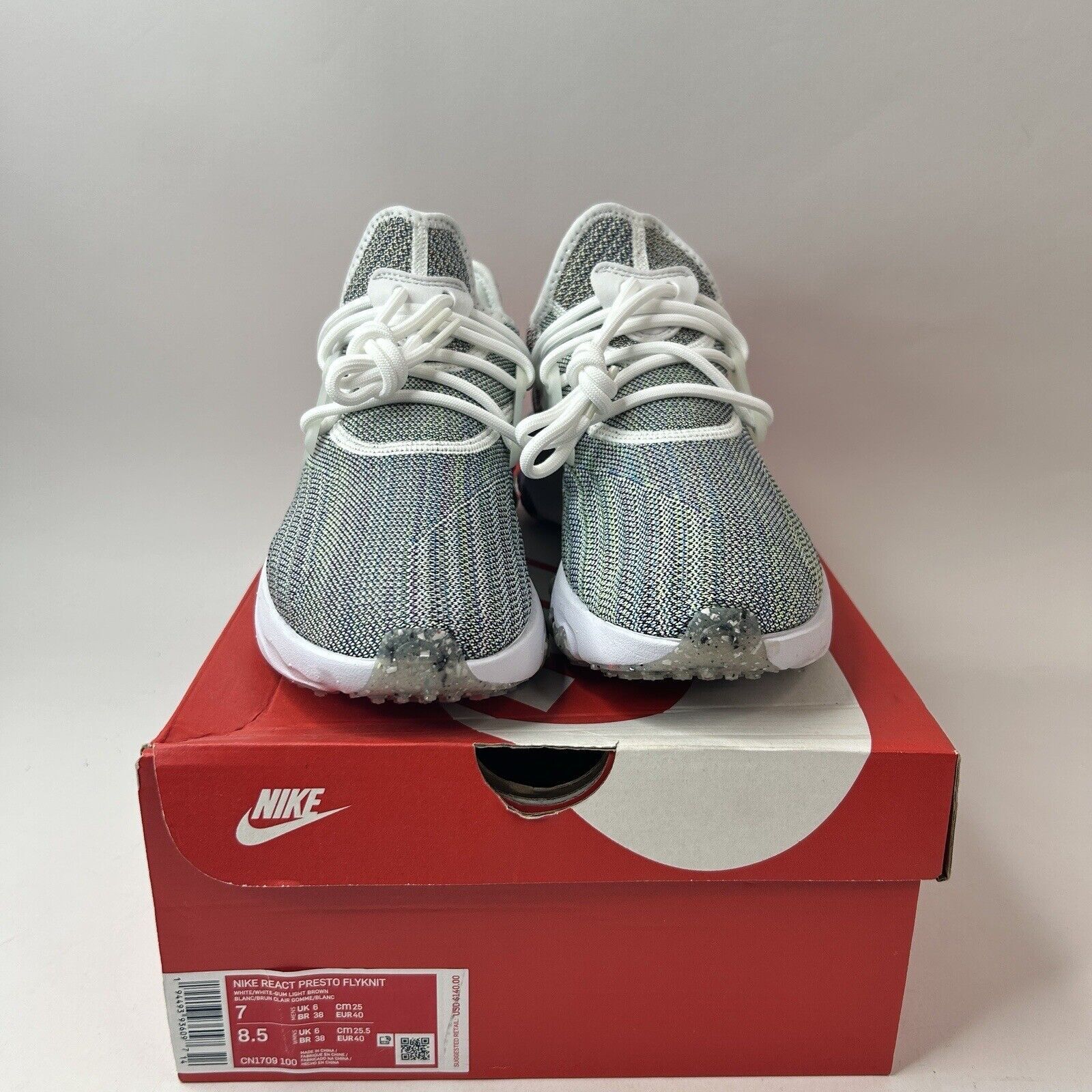 Nike Nike Men's React Presto Flyknit “Recycled Canvas Pack” 2023 Size US 7 / EU 40 - 2 Thumbnail