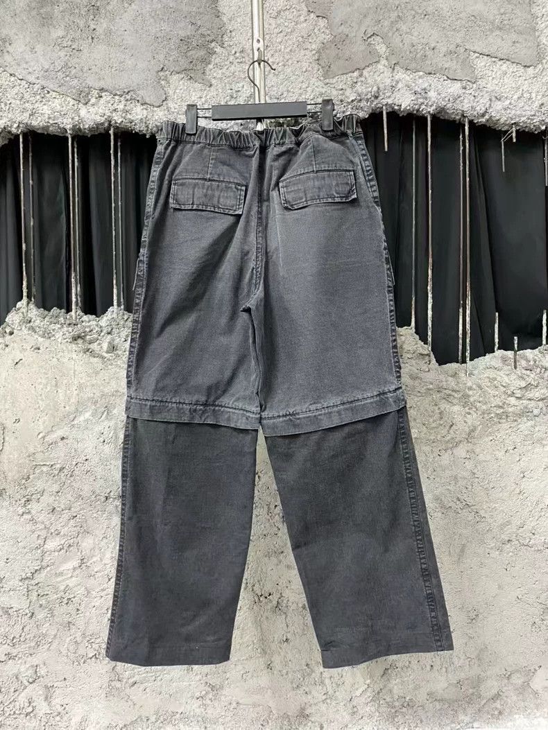 Acne Studios Acne Studios Acne Studios Black Denim Cargo Pants Shorts-2 Size US 44 / EU 60 - 2 Thumbnail