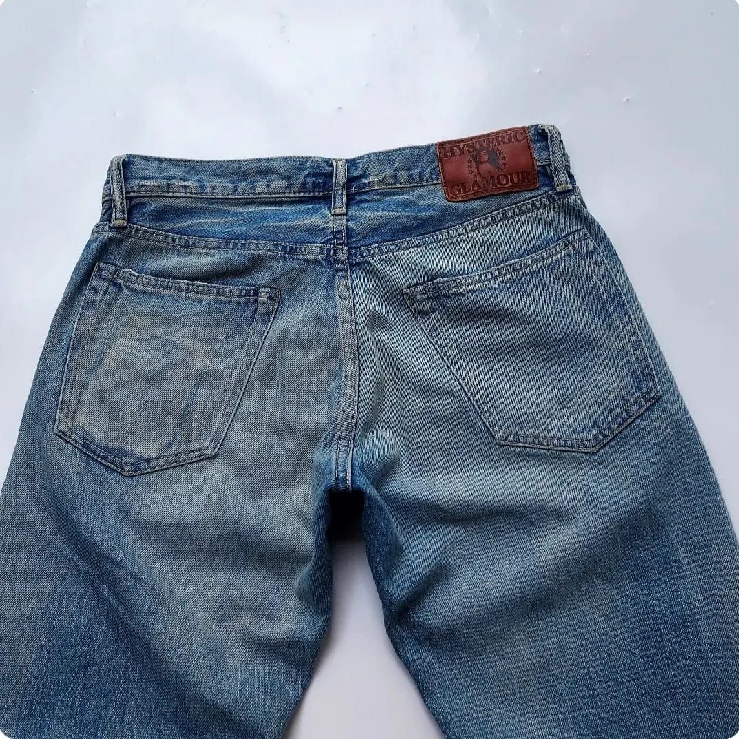 Hysteric Glamour × Japanese Brand × Vintage Hysteric Glamour Search And Destroy Selvedge Denim Pants Size US 30 / EU 46 - 8 Thumbnail