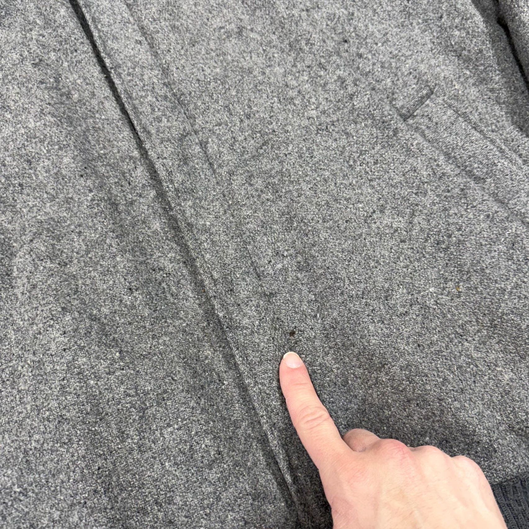 Vintage VINTAGE Wool Bomber Jacket Mens L Gray Insulated Lined Full Zip USA Size US L / EU 52-54 / 3 - 2 Thumbnail