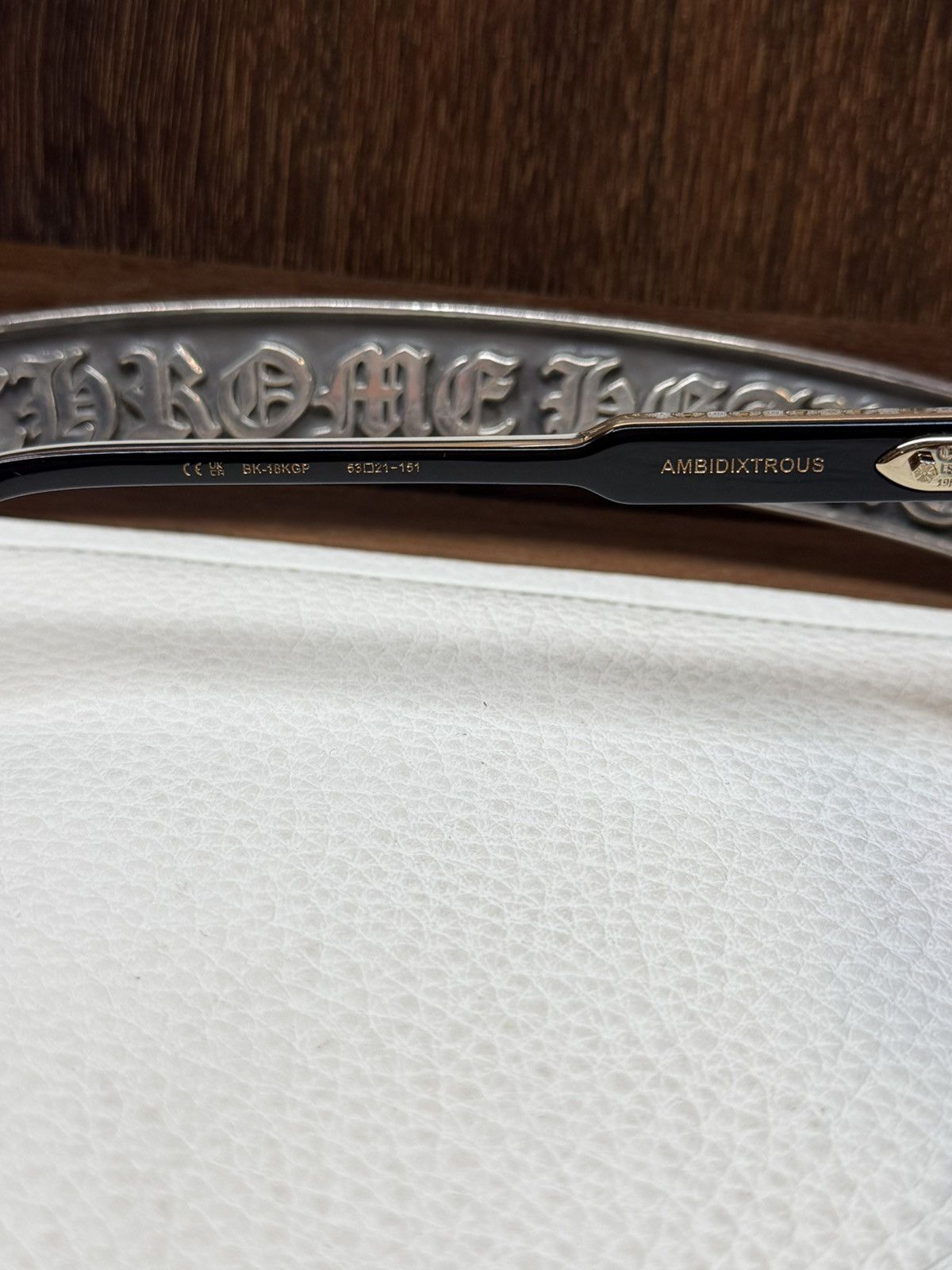 Chrome Hearts Chrome Hearts Ambidixtrous Glasses Size ONE SIZE - 9 Thumbnail