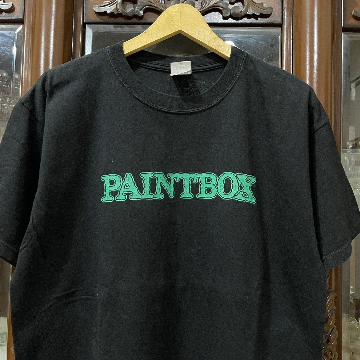Band Tees Thrashed distressed paintbox praying band tee Size US L / EU 52-54 / 3 - 4 Thumbnail