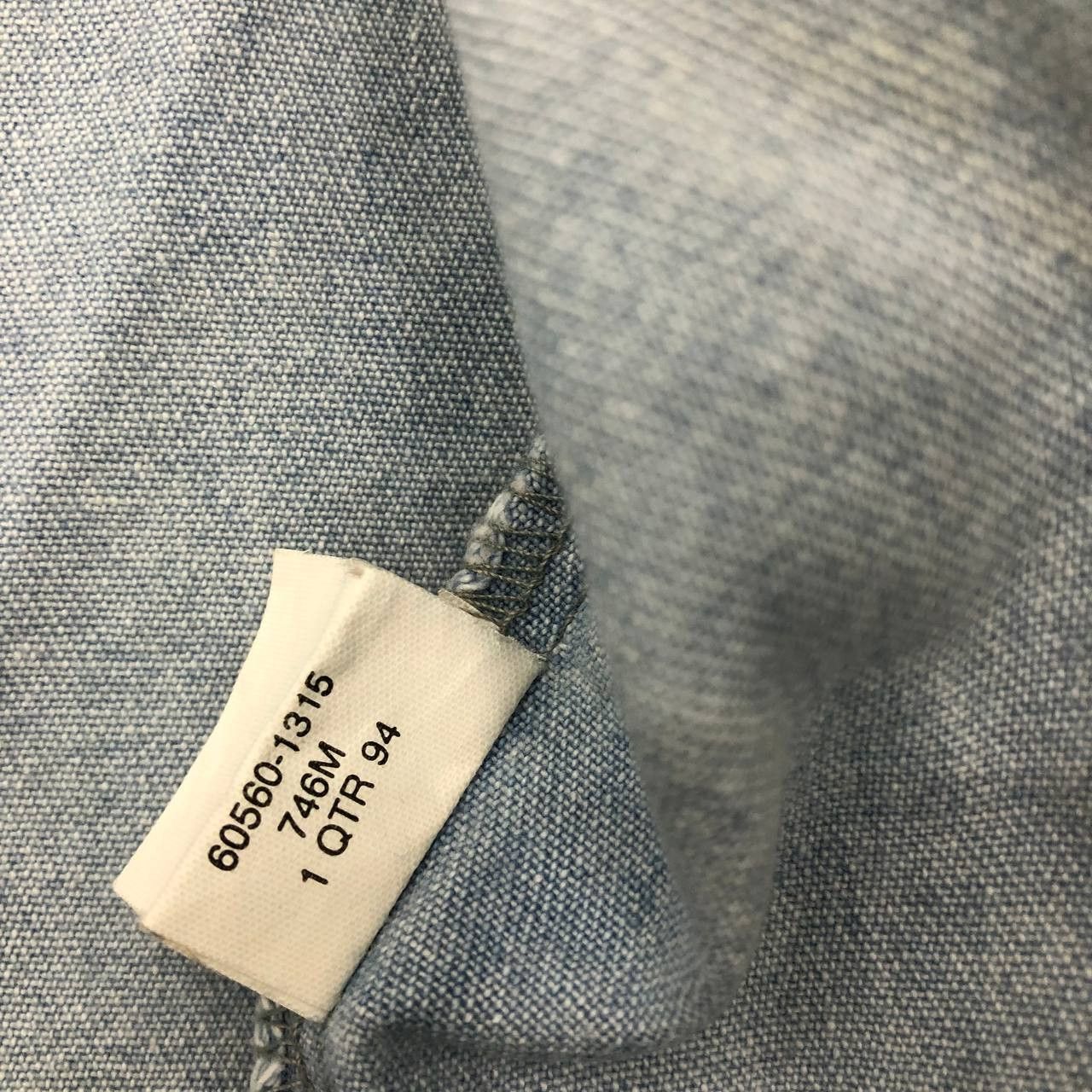 Levi's T310 VTG LEVI'S WORKWEAR BLUE WASH DENIM SHIRTS Size US L / EU 52-54 / 3 - 11 Thumbnail