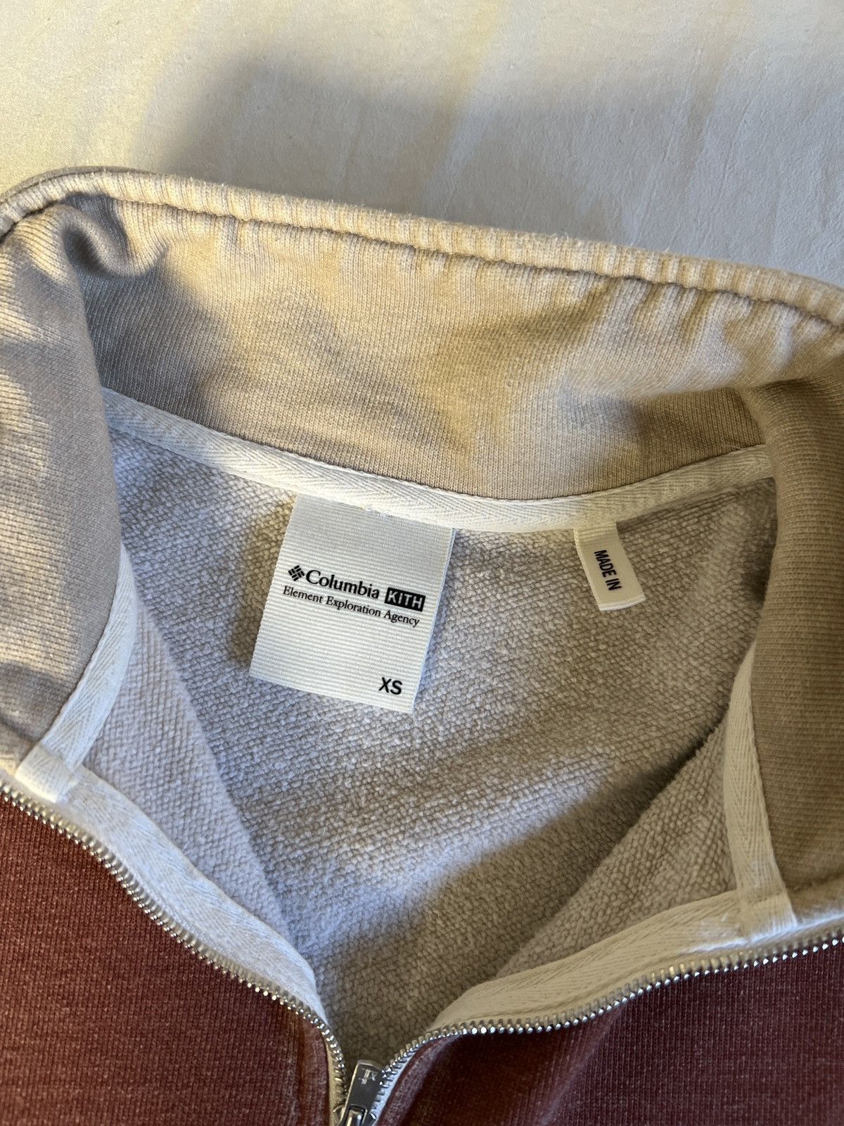 Columbia × Kith Kith Columbia Quarter Zip Sanguine Size US XS / EU 42 / 0 - 4 Thumbnail