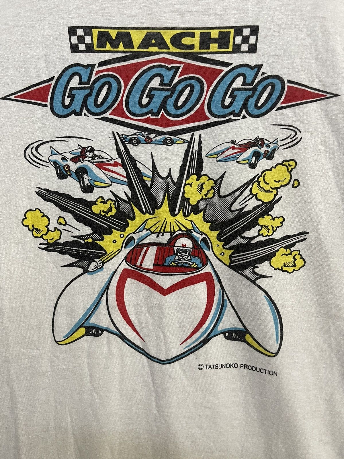 Vintage Vintage 80’s Speed Racer Anime T Shirt L Akira Evangelion Size US L / EU 52-54 / 3 - 2 Thumbnail