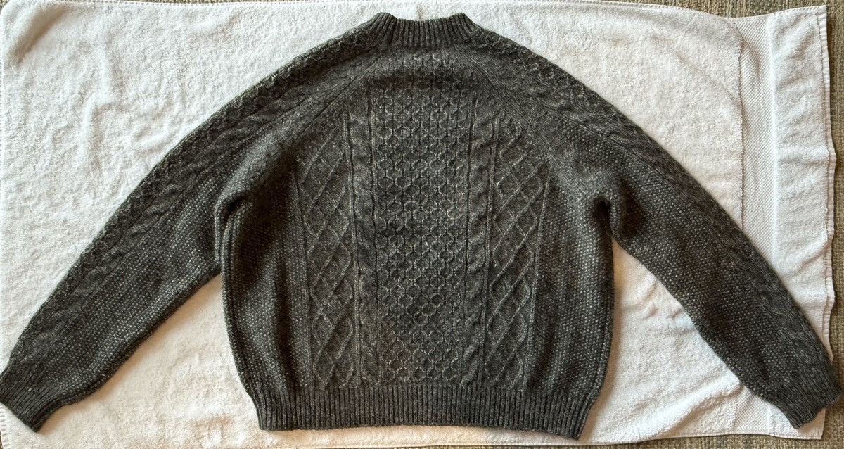 Other Nili Lotan Cable Knit Alpaca Wool Sweater Grey S - NOT WORN Size US S / EU 44-46 / 1 - 2 Thumbnail