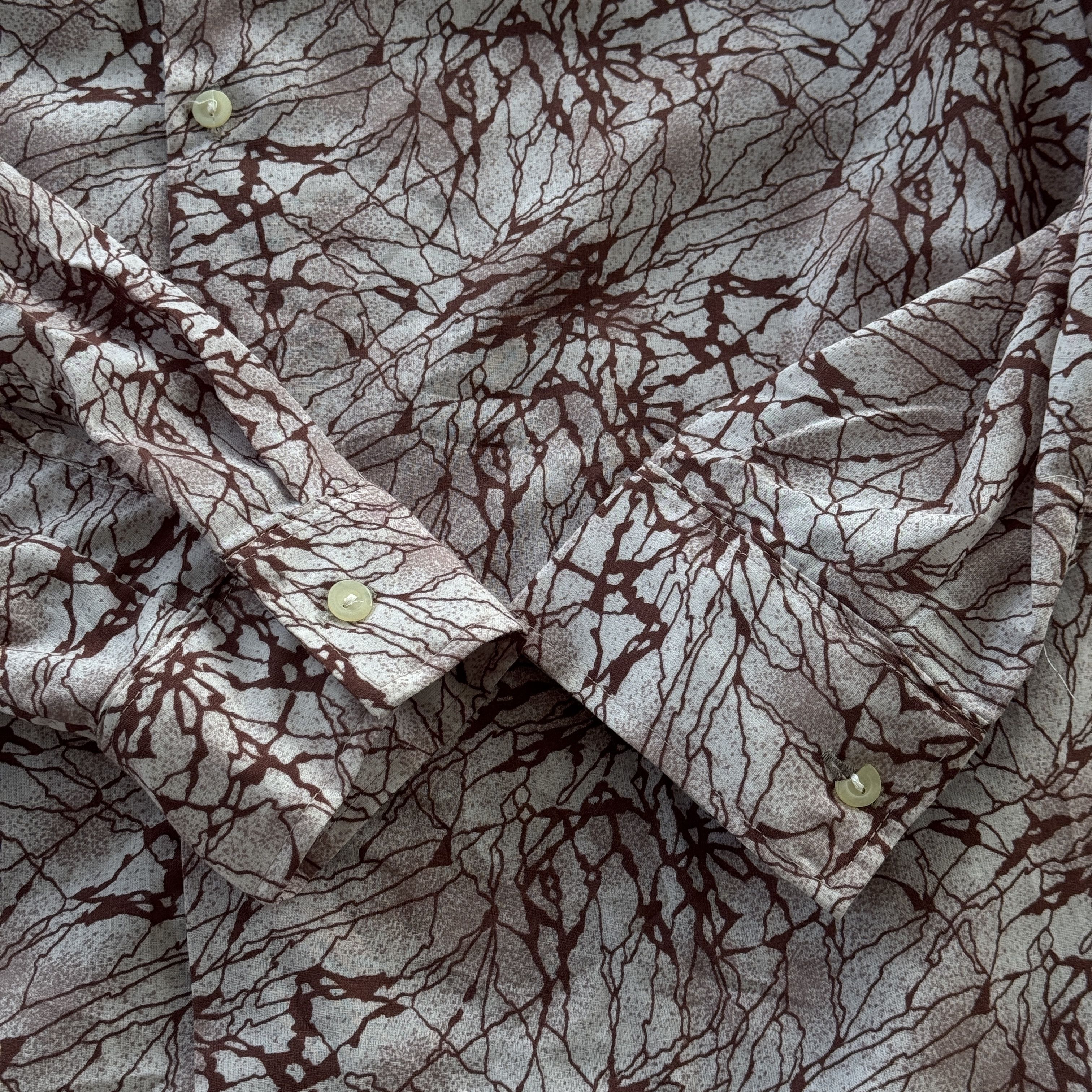 Vintage Vintage 90s USSR Old Money Button Ups Shirt Size US XL / EU 56 / 4 - 6 Thumbnail