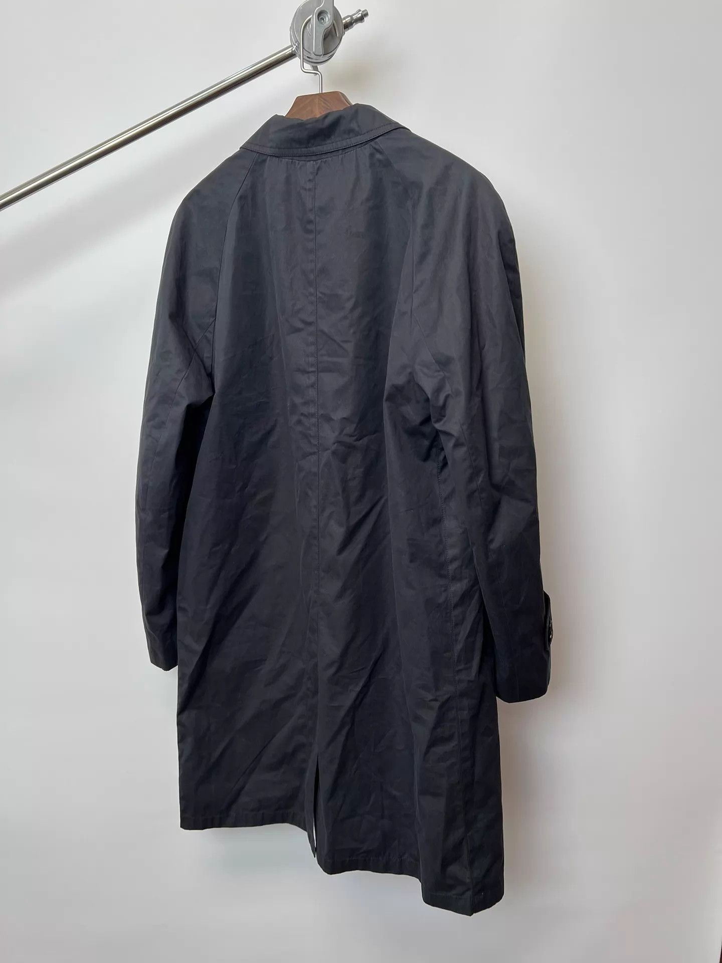 Dries Van Noten Dries Van Noten 00s check lined trench coat Size US L / EU 52-54 / 3 - 5 Thumbnail