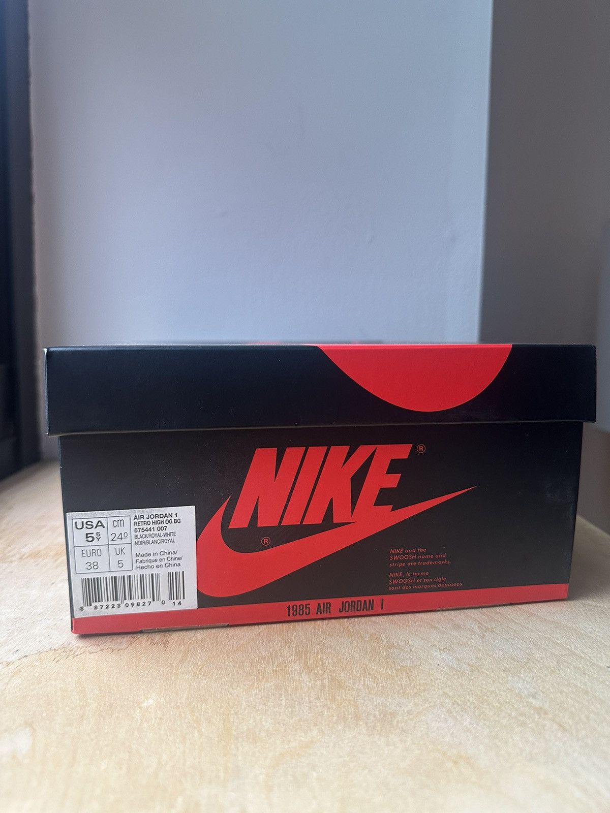 Jordan Brand AIR JORDAN 1 RETRO HIGH OG BG ROYAL Size US 7.5 / IT 37.5 - 11 Thumbnail