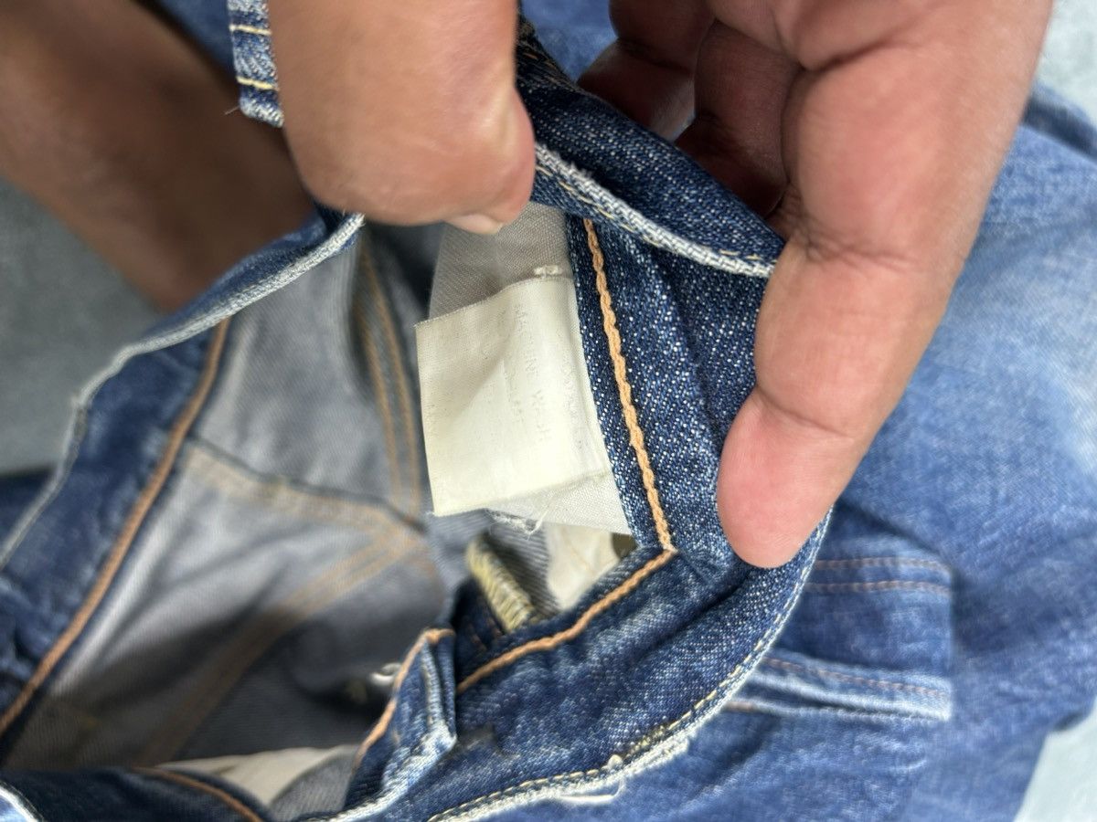Sugar Cane Vintage Fortune & Co 80’s Hidden Rivet Washed Denim Size US 30 / EU 46 - 9 Thumbnail