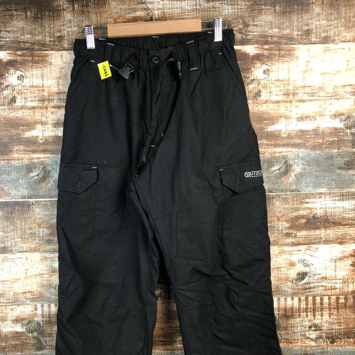 Other DL Outdoor Black Cargo Multipocket Pants #C643 Size US 30 / EU 46 - 4 Thumbnail