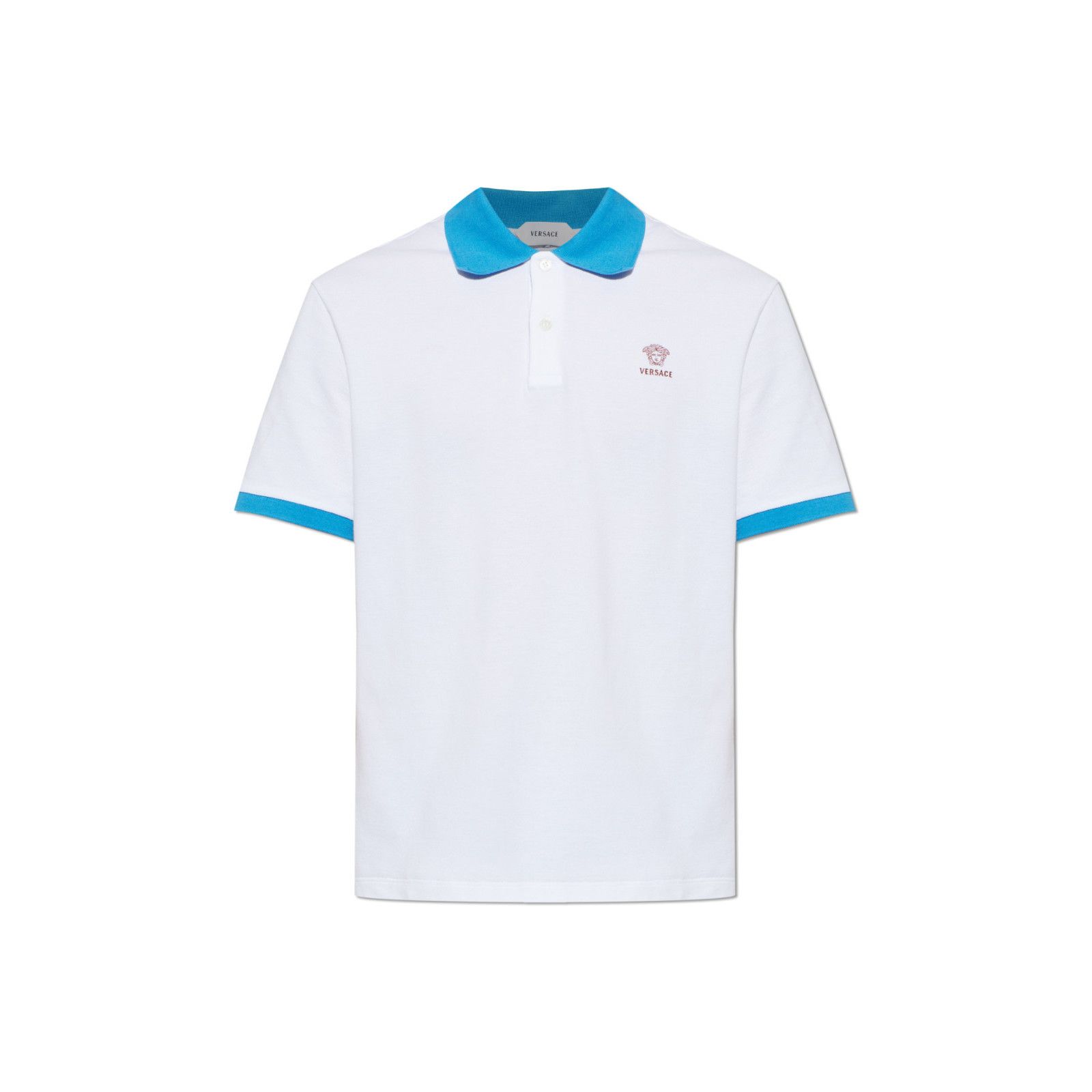 Versace VERSACE White Polo Shirt New & Authentic (Men's size:M;) Size US M / EU 48-50 / 2 - 1 Preview