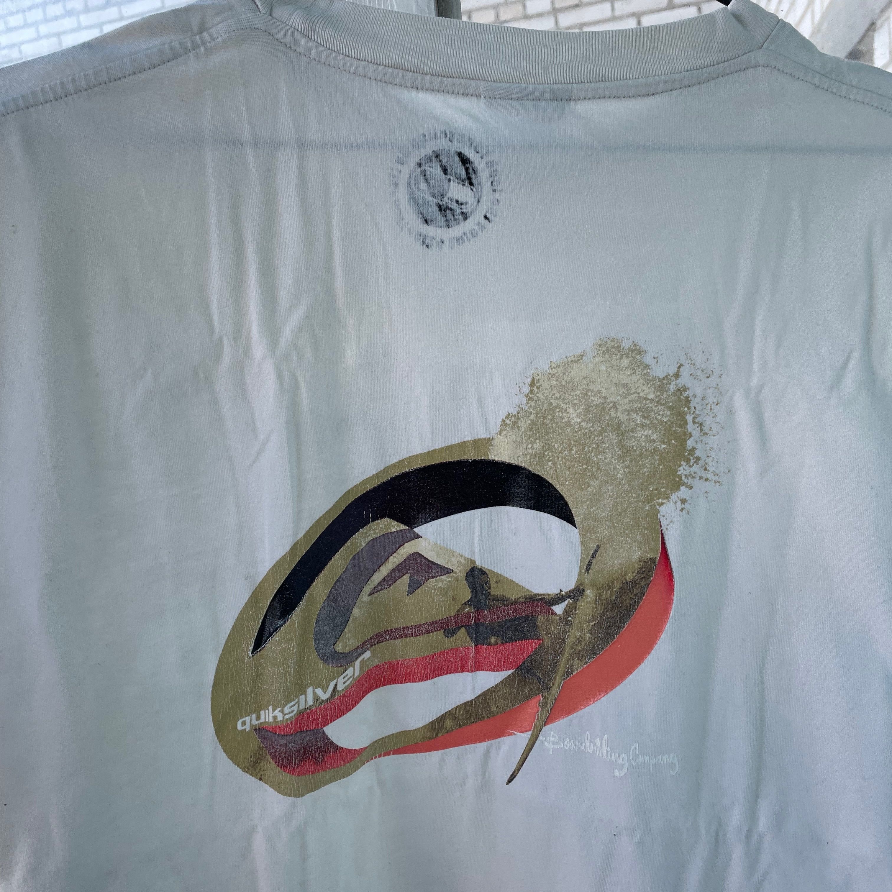Quiksilver Custom quicksilver t shirt surfing opium y2k alt grunge Size US L / EU 52-54 / 3 - 7 Thumbnail