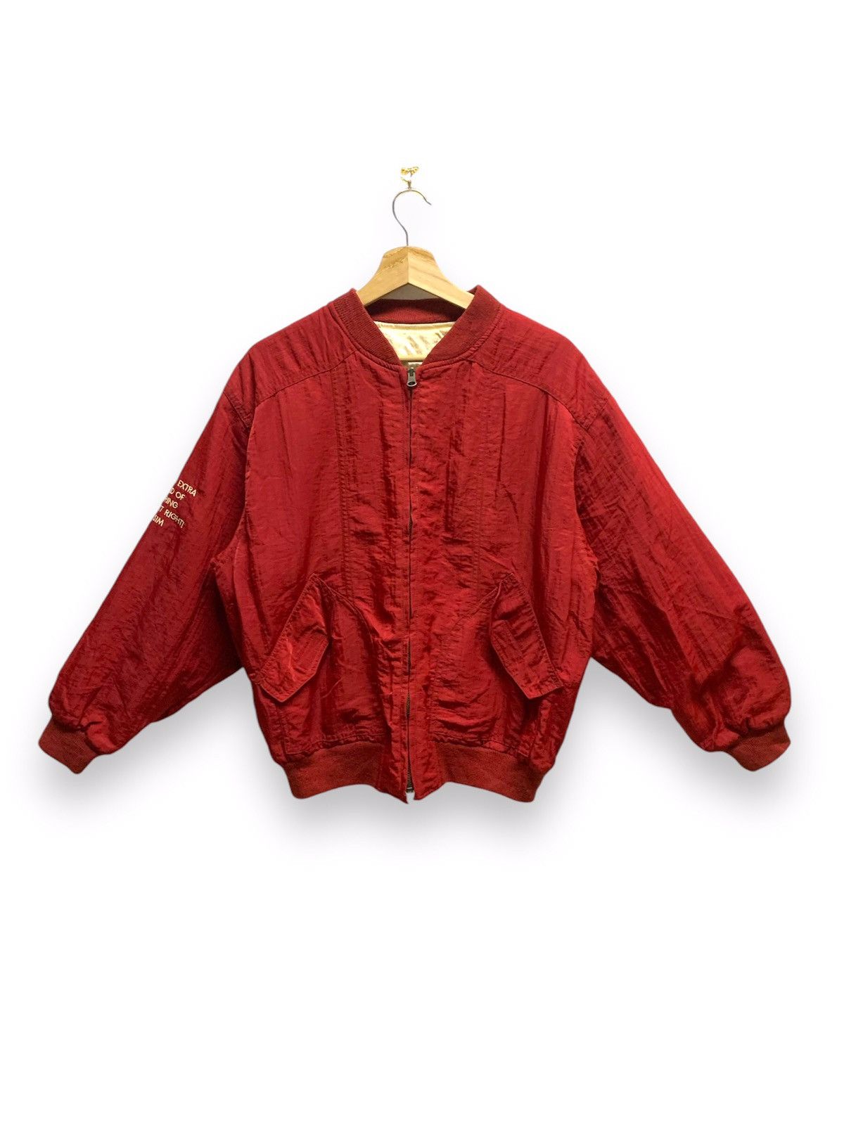 Vintage Nifty Sportive Taste by Sim Bomber Jacket Reversible Size US L / EU 52-54 / 3 - 1 Thumbnail