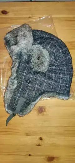 Anime Men Russian Bomber Hat Winter Ushanka Trapper Hat Size ONE SIZE - 3 Thumbnail