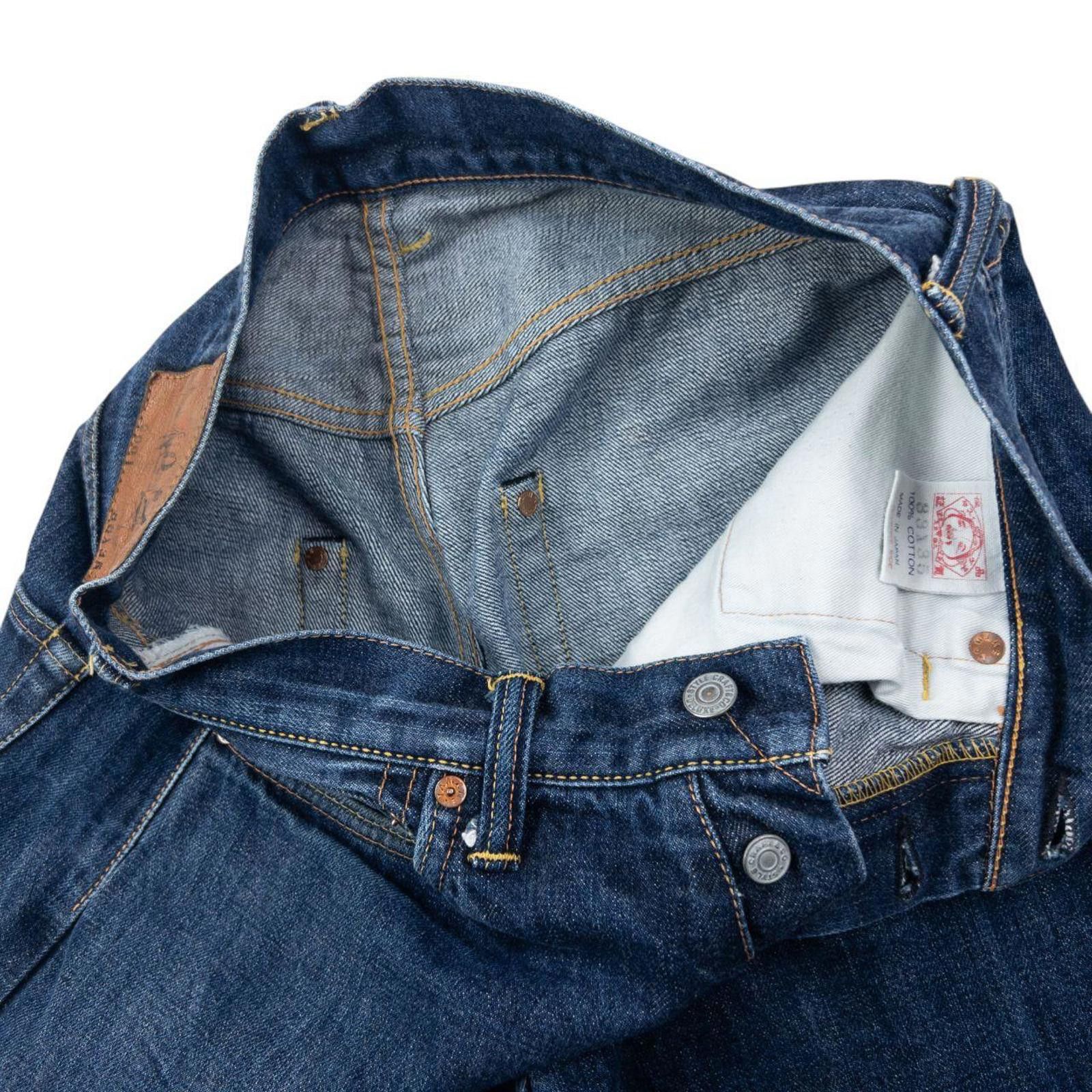 Evisu Vintage 90s Evisu Painted Daicock Japanese Denim Jeans W31 Size US 31 - 6 Thumbnail