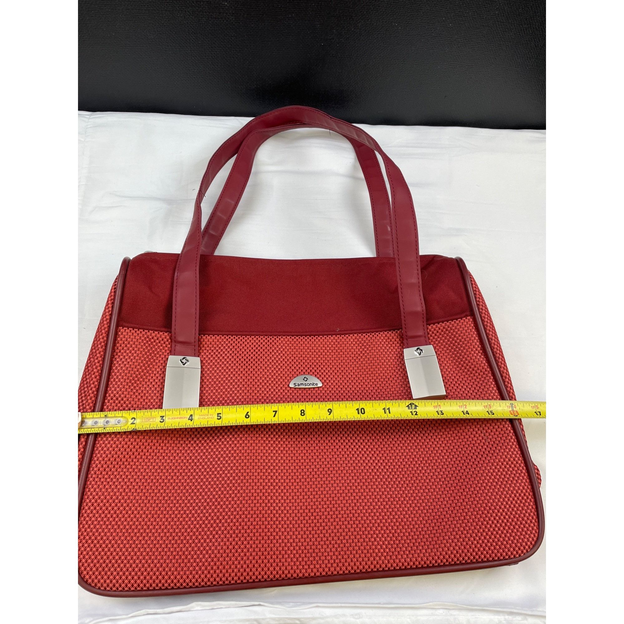 Samsonite Samsonite Overnight Red carry on travel Tote Red Shoulder Ba Size ONE SIZE - 6 Thumbnail