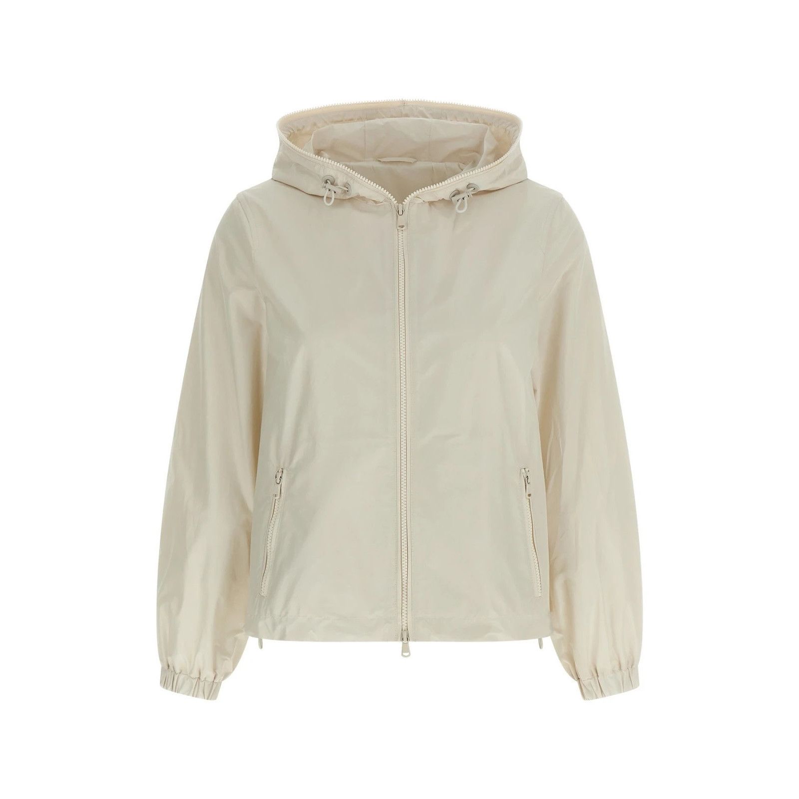 Brunello Cucinelli BRUNELLO CUCINELLI White 2 in 1 Jacket New & Authentic (Wome Size L / US 10 / IT 46 - 2 Thumbnail