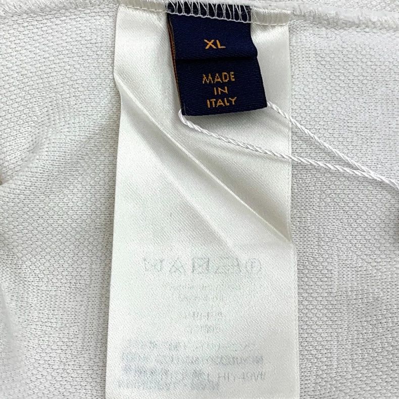 Louis Vuitton Louis Vuitton white logo full print short sleeves Size US XL / EU 56 / 4 - 6 Thumbnail