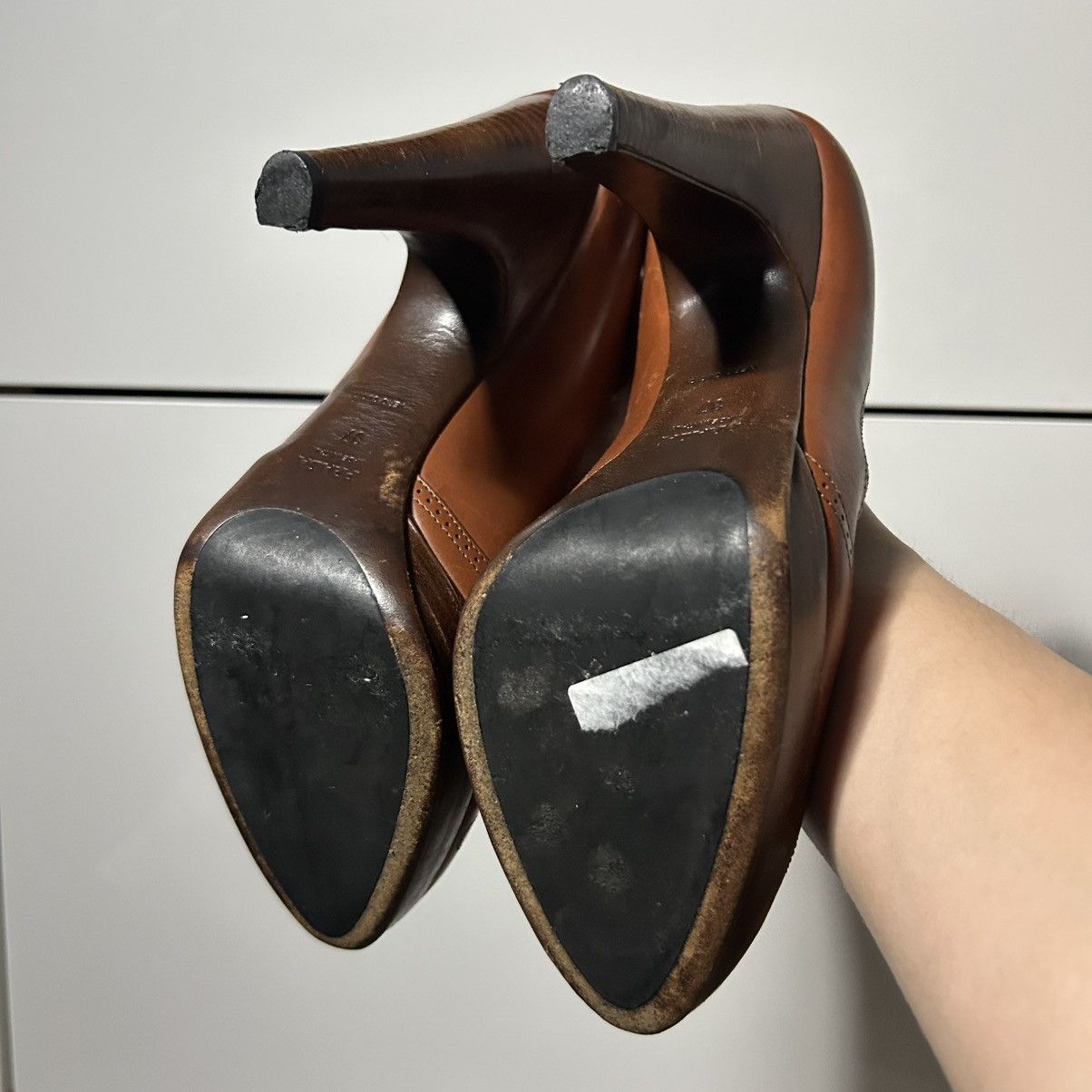 Prada Vintage Prada Cowboy Bow leather heels Size US 7 / IT 37 - 9 Thumbnail