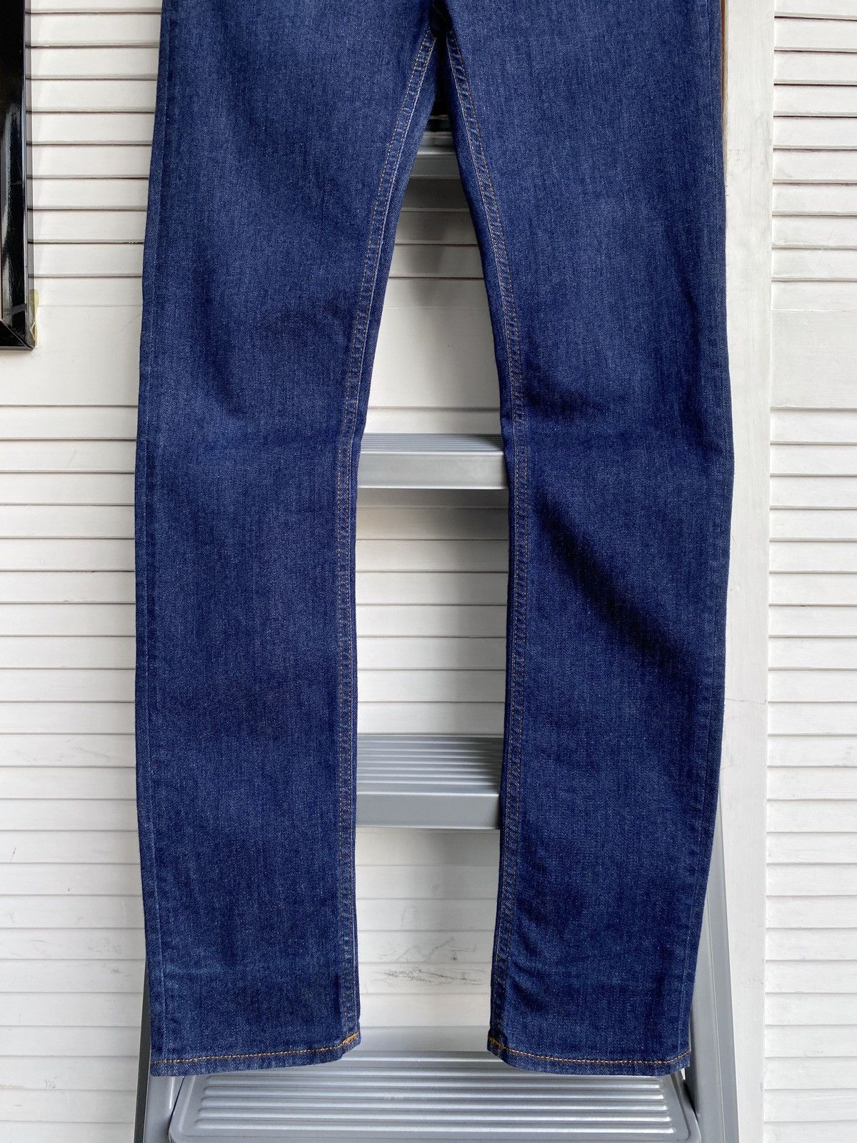 Acne Studios × Japanese Brand Acne Studios Flex Raw Reform Stretch Slim Denim Pants Size 29" - 3 Thumbnail