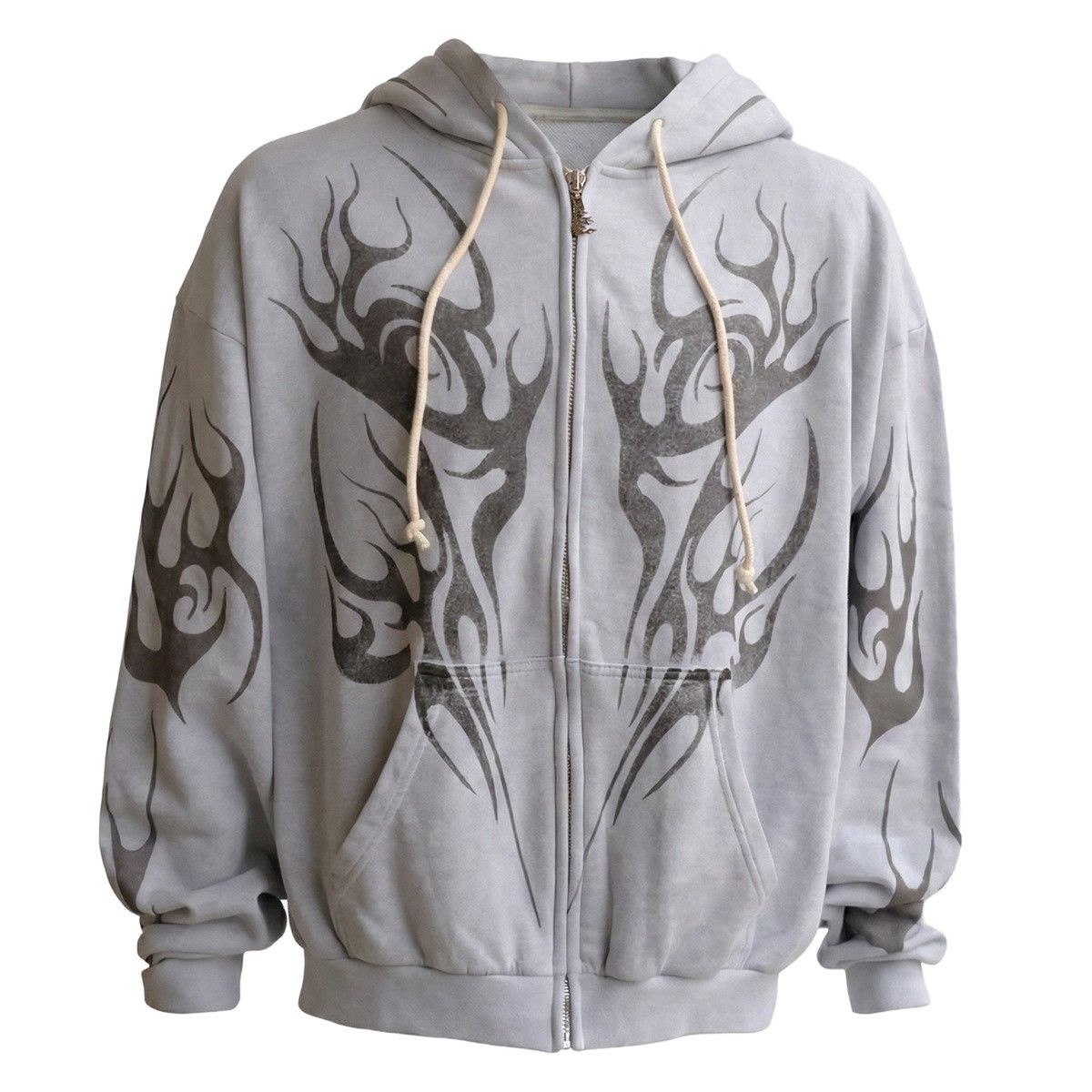 HELLSTAR Hellstar Tribal Flame Hoodie Size US XL / EU 56 / 4 - 1 Thumbnail