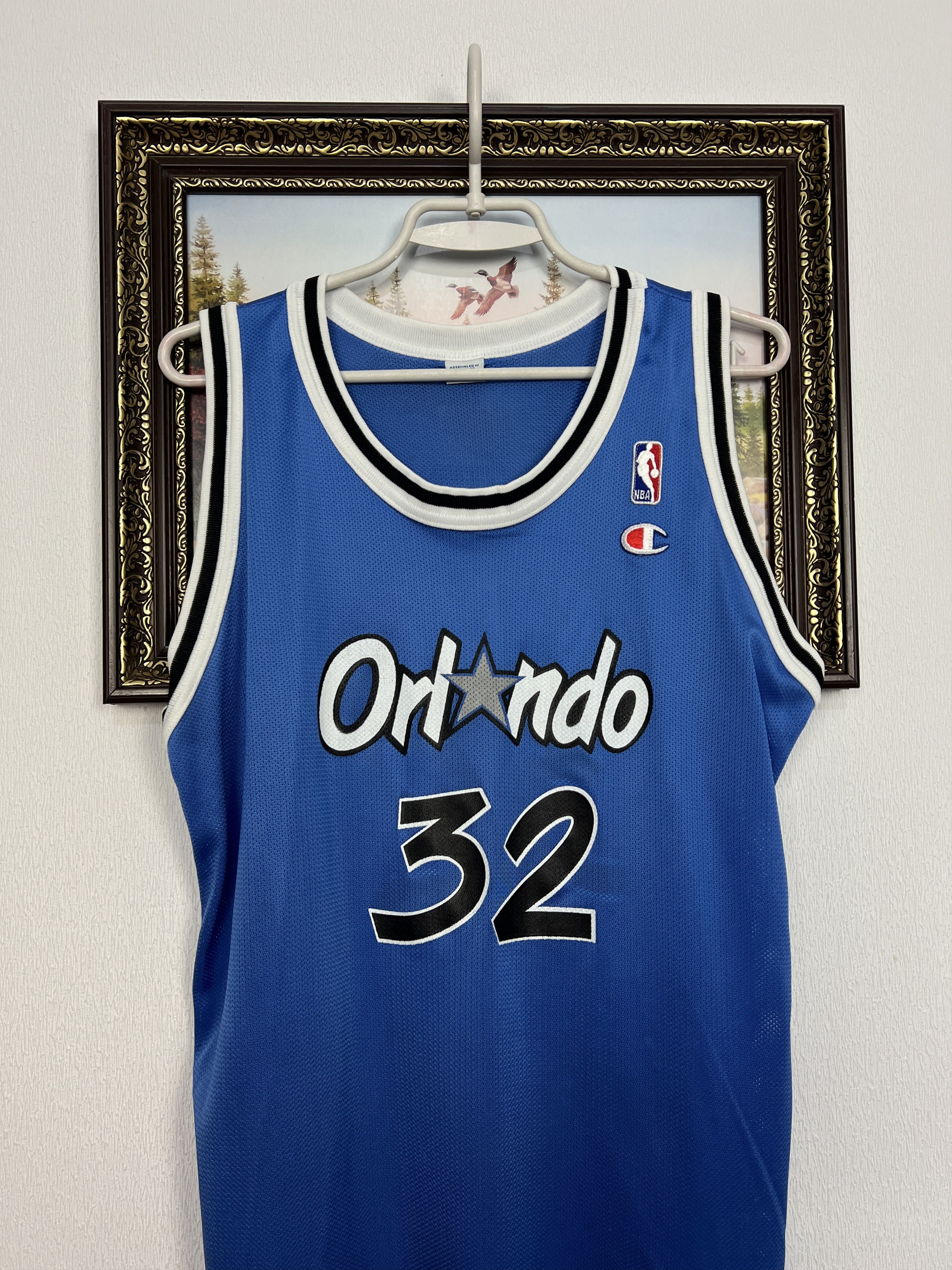 Champion Vintage 90's Champion Orlando Magic NBA O'Neal Jersey Shirt Size US M / EU 48-50 / 2 - 2 Thumbnail