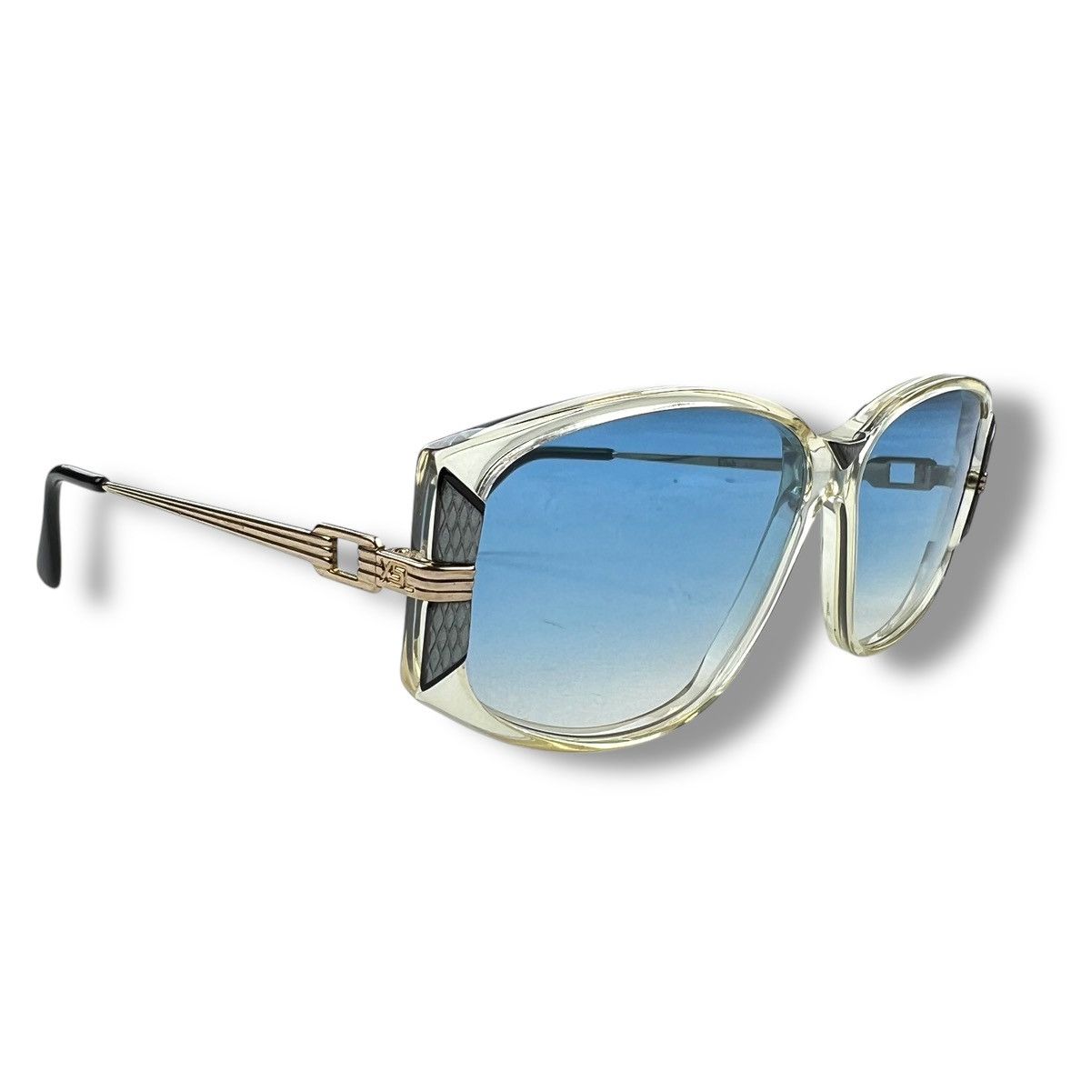 Yves Saint Laurent YVES SAINT LAURENT ERIS 067 SUNGLASSES W/ SKY BLUE LENSES Size ONE SIZE - 2 Thumbnail