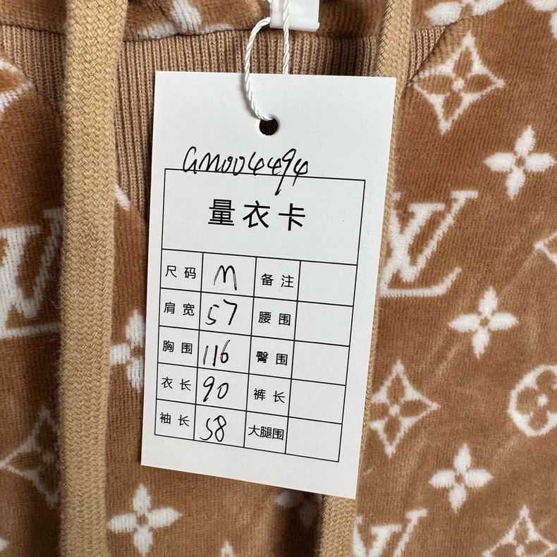 Louis Vuitton Louis Vuitton Khaki Patchwork Hoodie Jacket Size US M / EU 48-50 / 2 - 6 Thumbnail