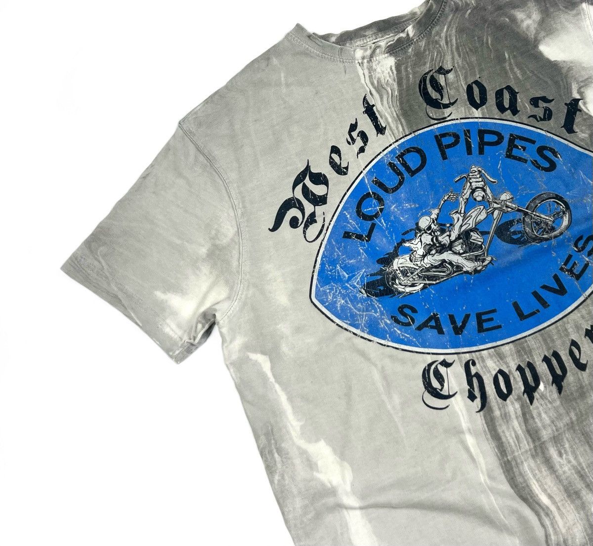 Band Tees × Vintage × West Coast Choppers Vintage West Coast Choppers T Shirt Loud Pipes Save Lives Size US L / EU 52-54 / 3 - 7 Thumbnail