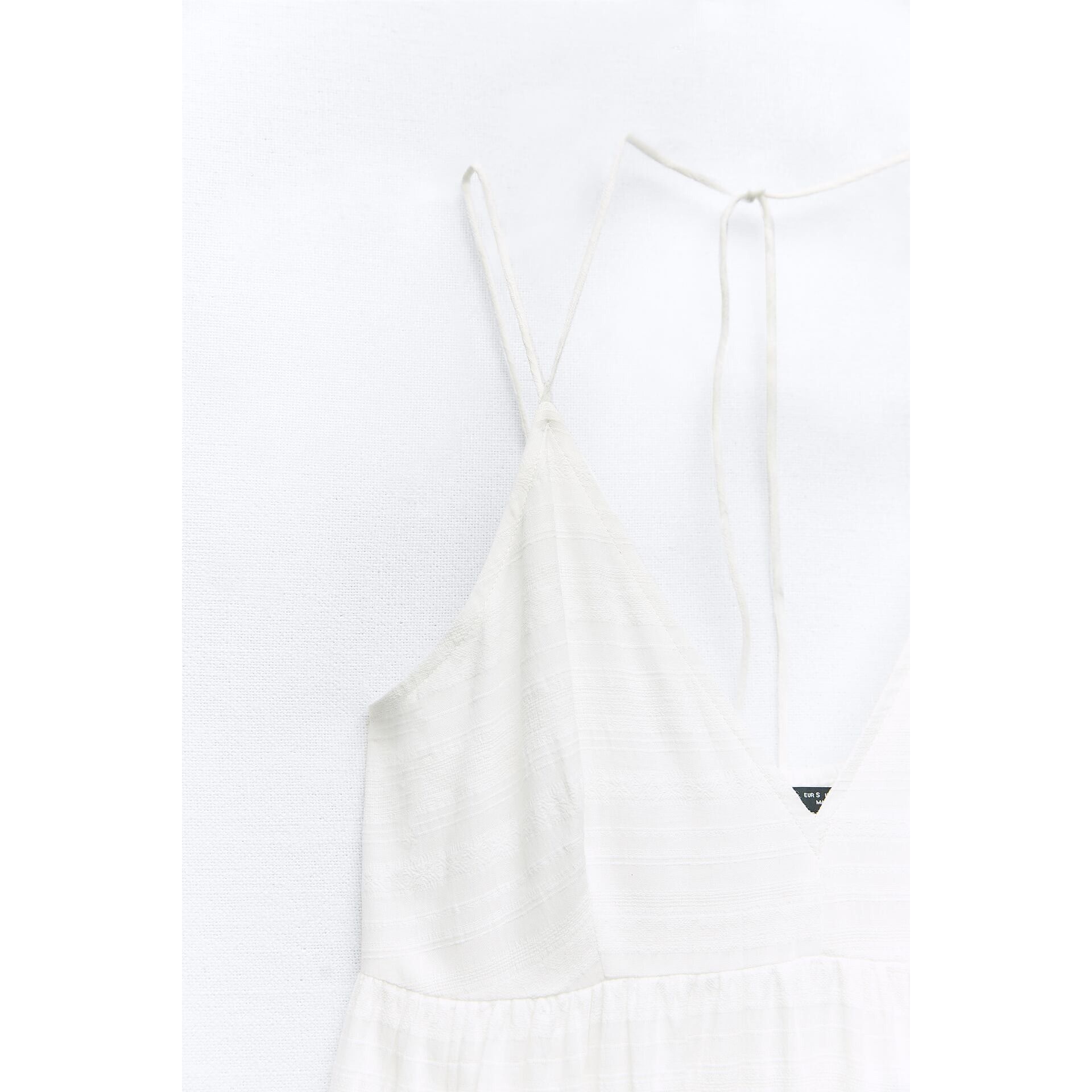 elegant white maxi dress Verra One-Shoulder Sash Maxi Dress White main image 1