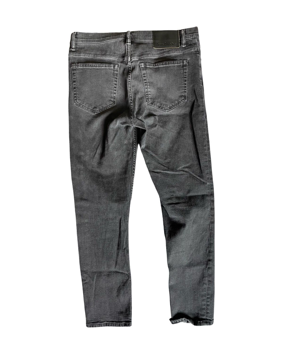 Acne Studios Acne Studios Grey Washed Jeans Size US 29 - 5 Thumbnail