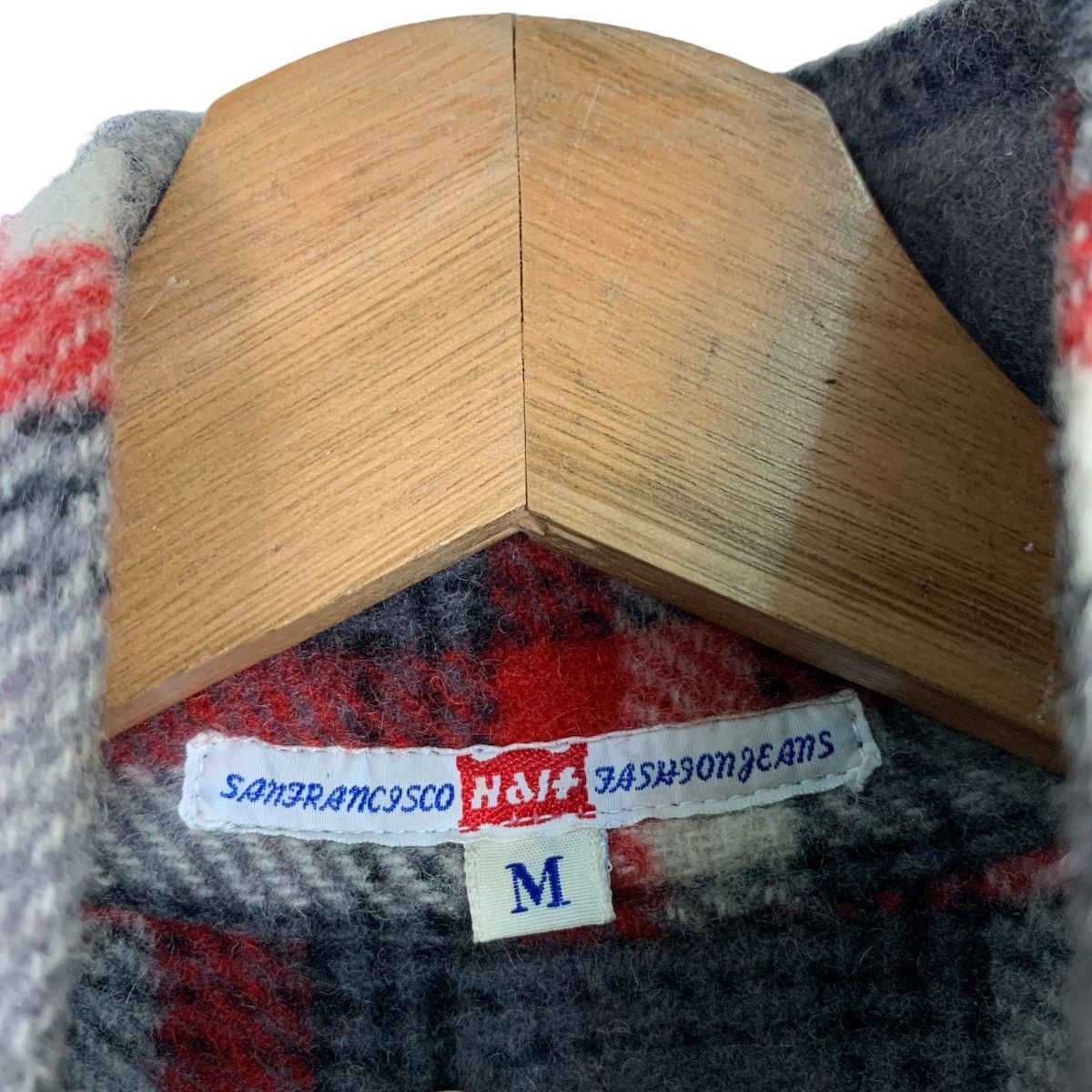 Japanese Brand HALF Tartan Wool Half Button Pullover Shirt #0917-C41 Size US M / EU 48-50 / 2 - 10 Thumbnail