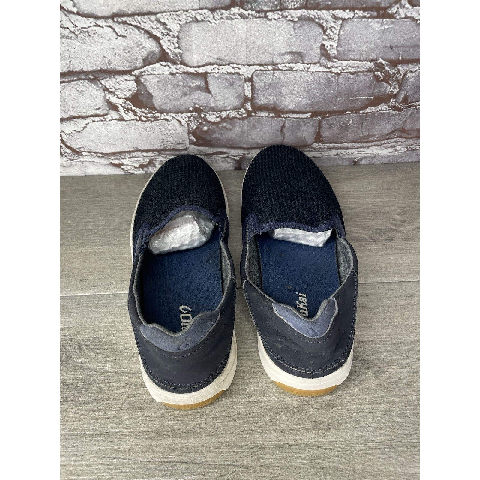 Olukai OluKai Lae' Ahi Navy Blue Mesh Slip On Loafer Shoes Men Sz 1 Size US 10.5 / EU 43-44 - 10 Thumbnail