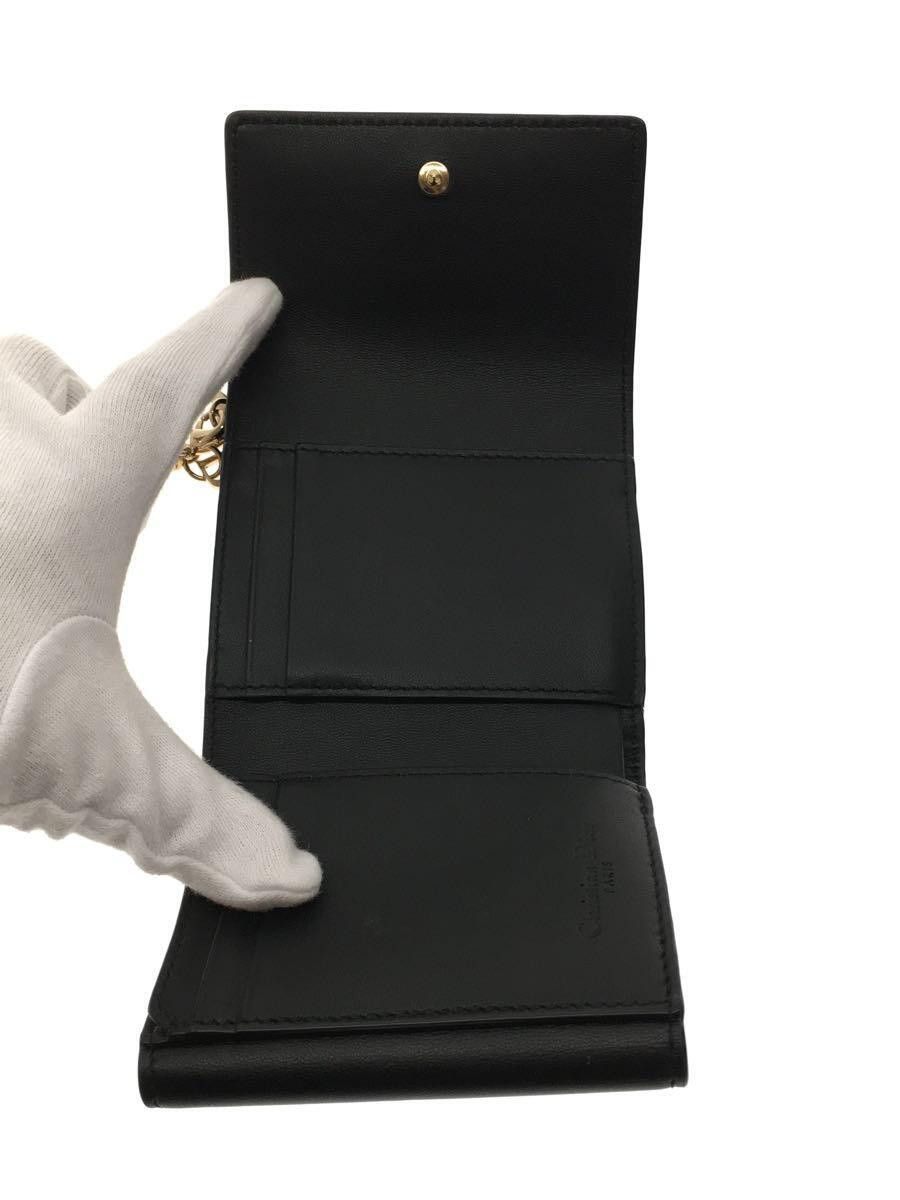 小物 Dior Lady Dior Medium Wallet Noir 小物 Dior Lady Dior Medium Wallet Noir 小物 Dior Lady Dior Medium