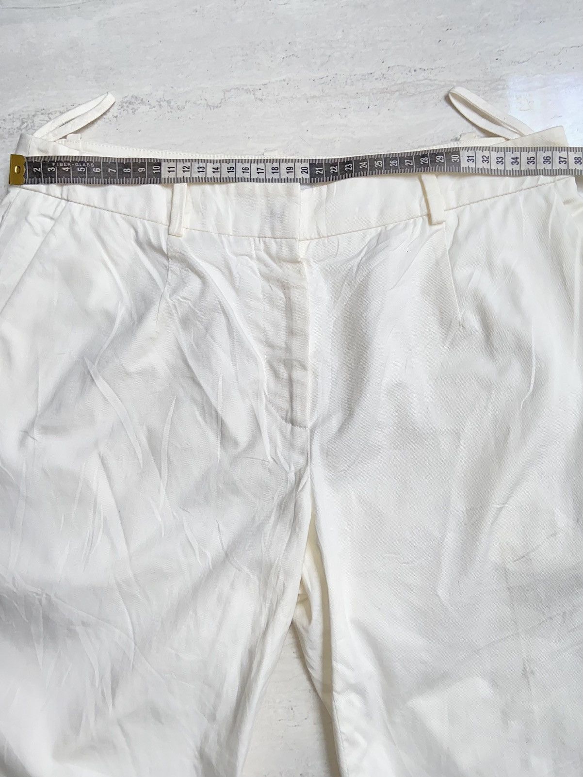 Valentino VALENTINO White Long Pants Size US 27 - 10 Thumbnail