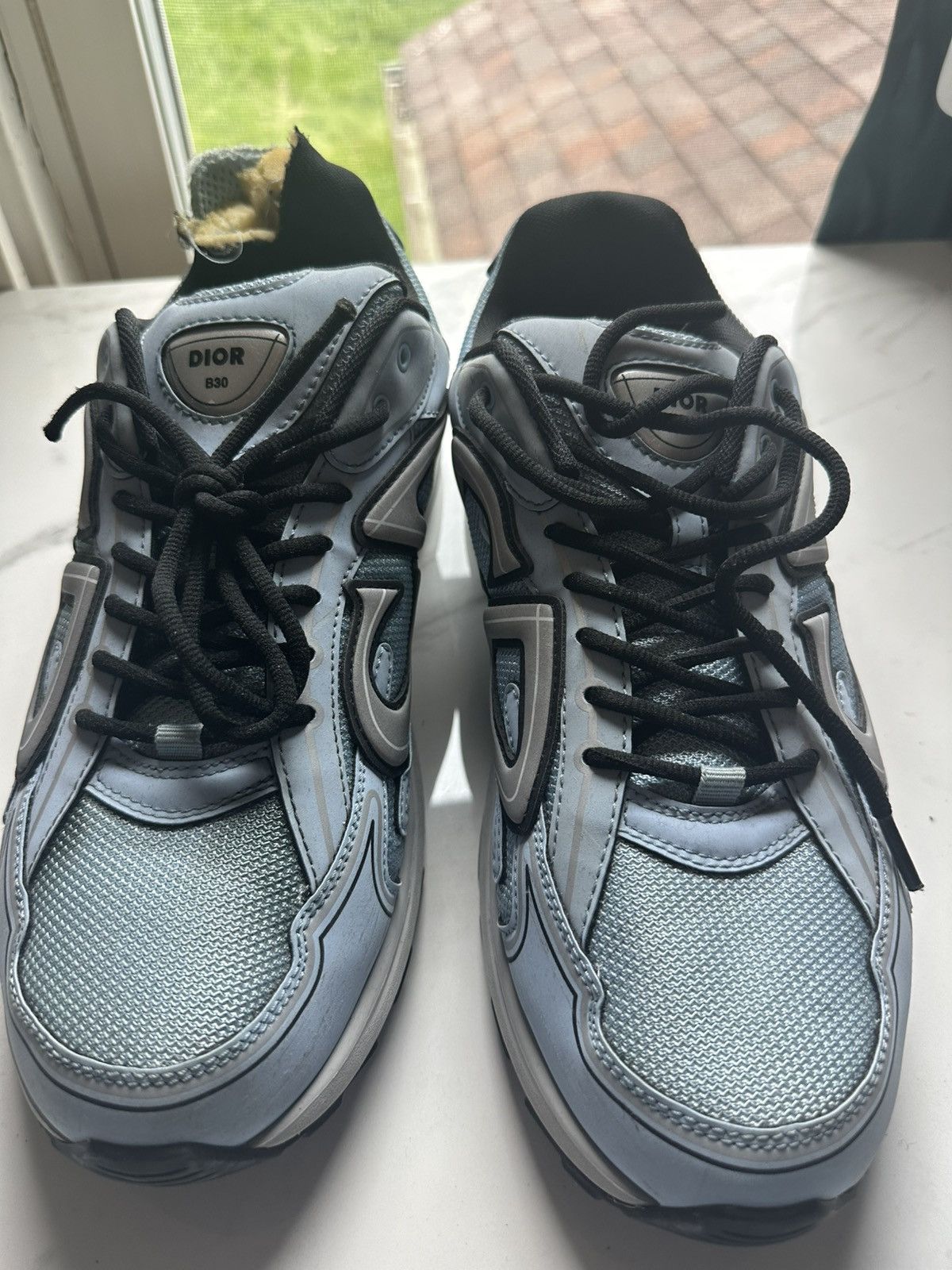 Dior Blue B30 sneakers Size US 12 / EU 45 - 5 Thumbnail