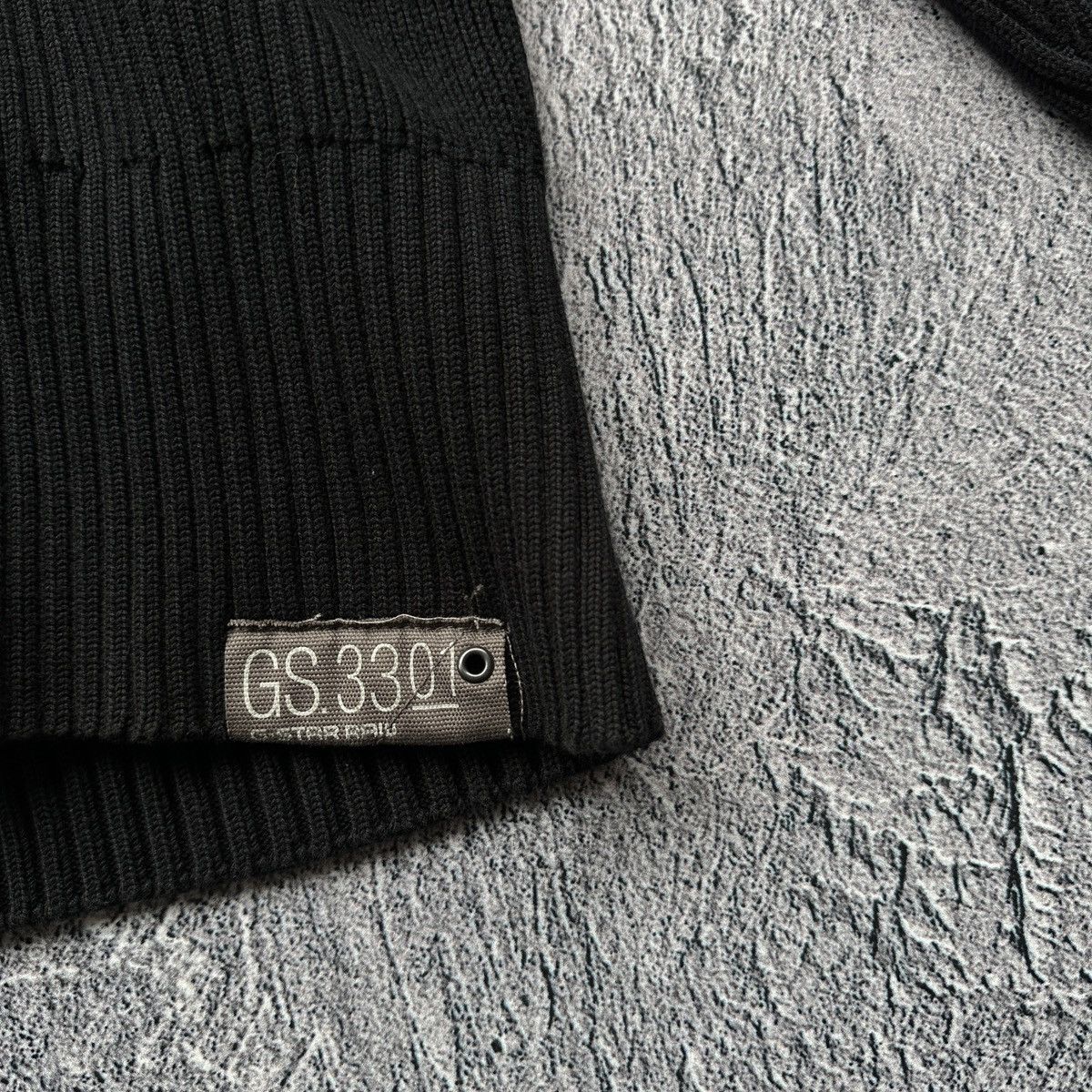 G-Star Mens Knitt Sweater G-Star Raw Full Zip Big Logo Black Size US M / EU 48-50 / 2 - 11 Thumbnail