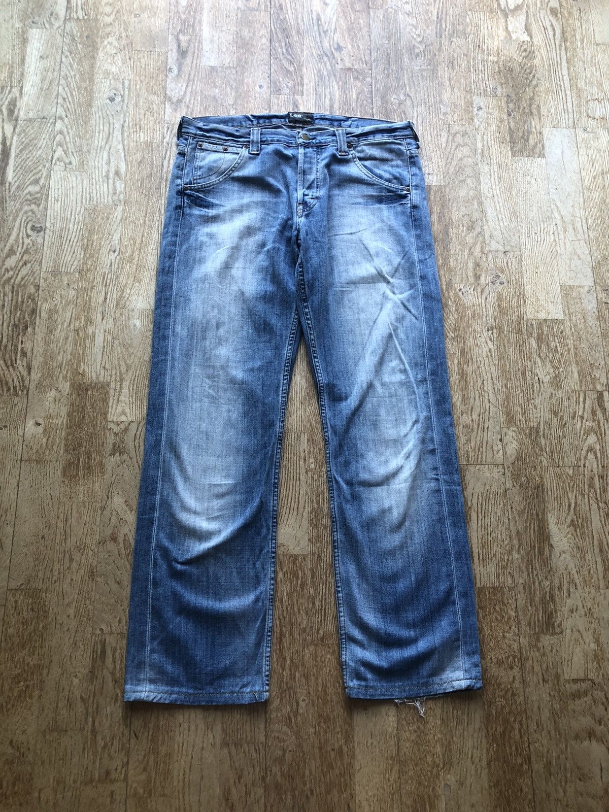 Lee LEE RIPLEY DENIM VINTAGE QUALITY JEANS PANTS Size US 32 / EU 48 - 1 Thumbnail