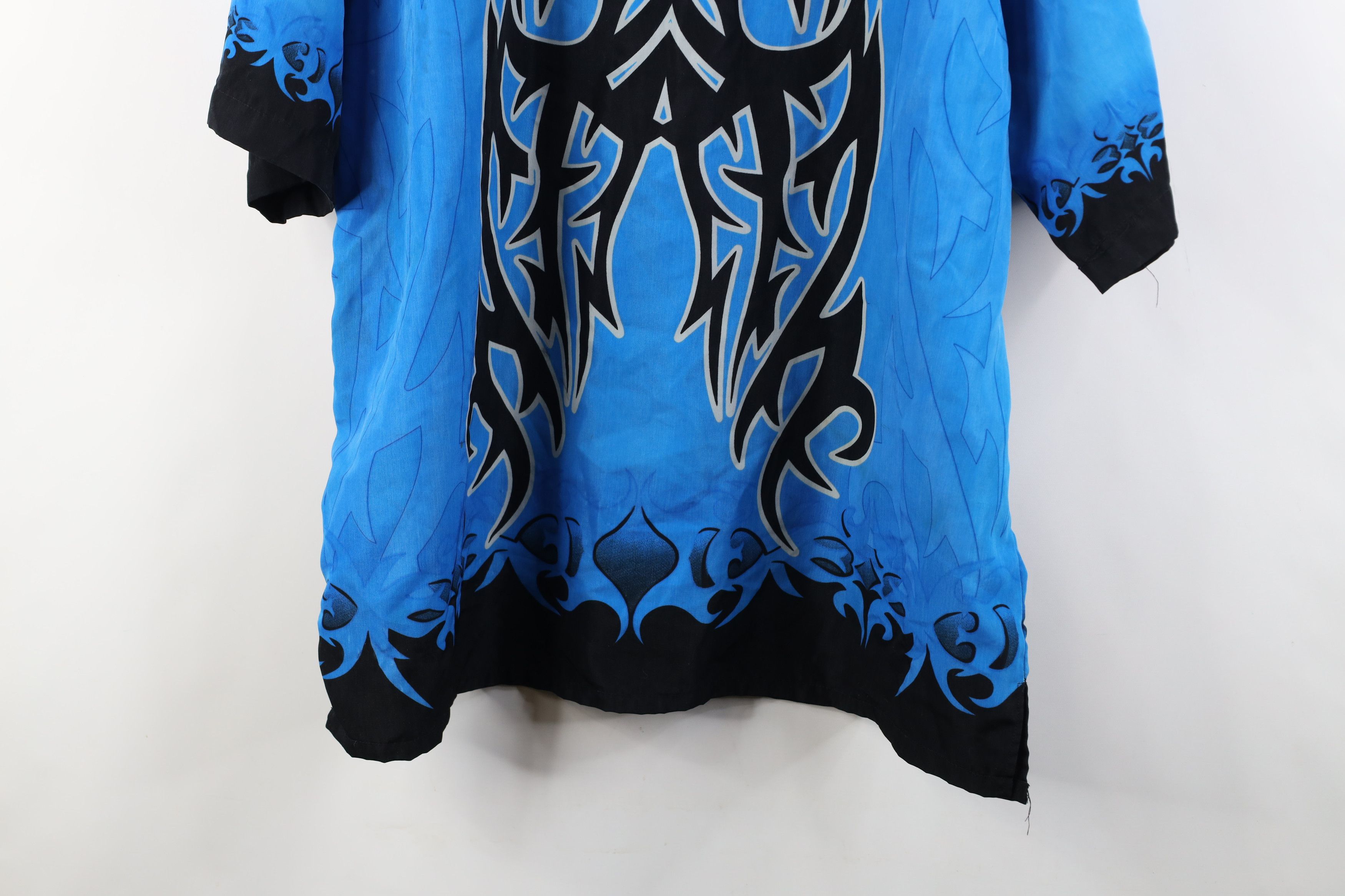 Vintage Vintage 90s Y2K Streetwear Short Sleeve Collared Shirt Size US L / EU 52-54 / 3 - 14 Thumbnail
